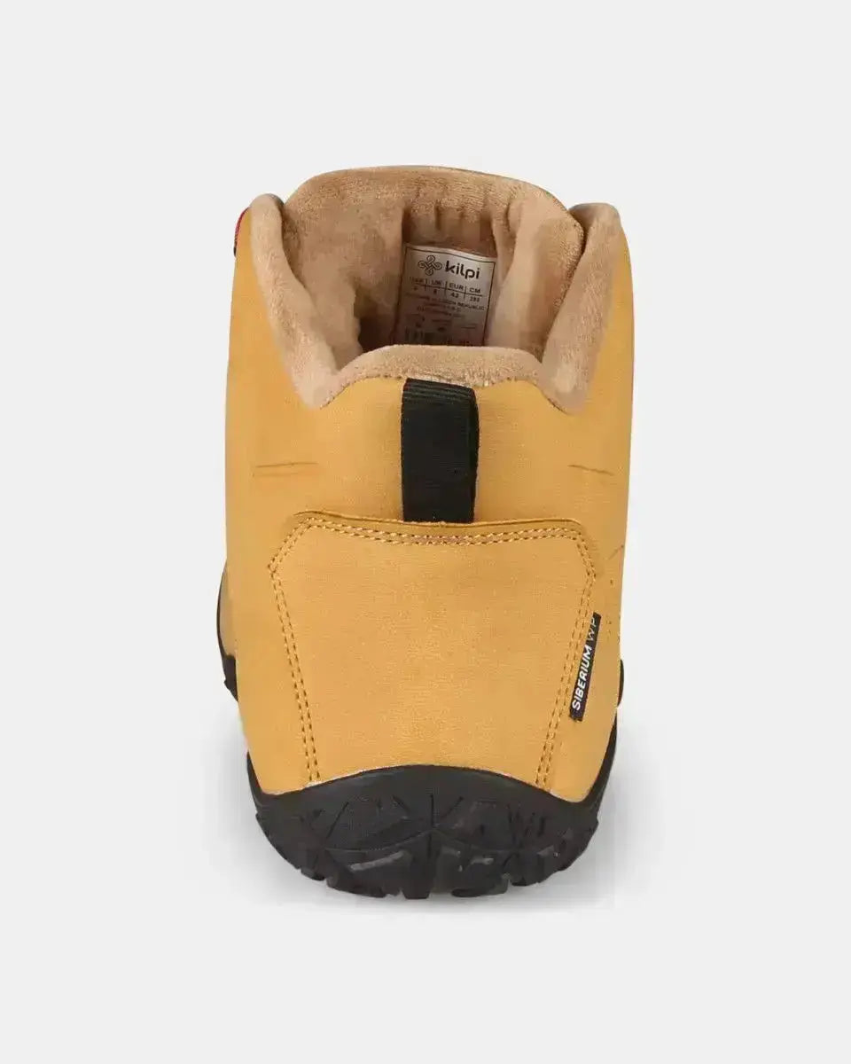 Kilpi Bare High WP-U Beige - Botas Barefoot para Senderismo Unisex Impermeables