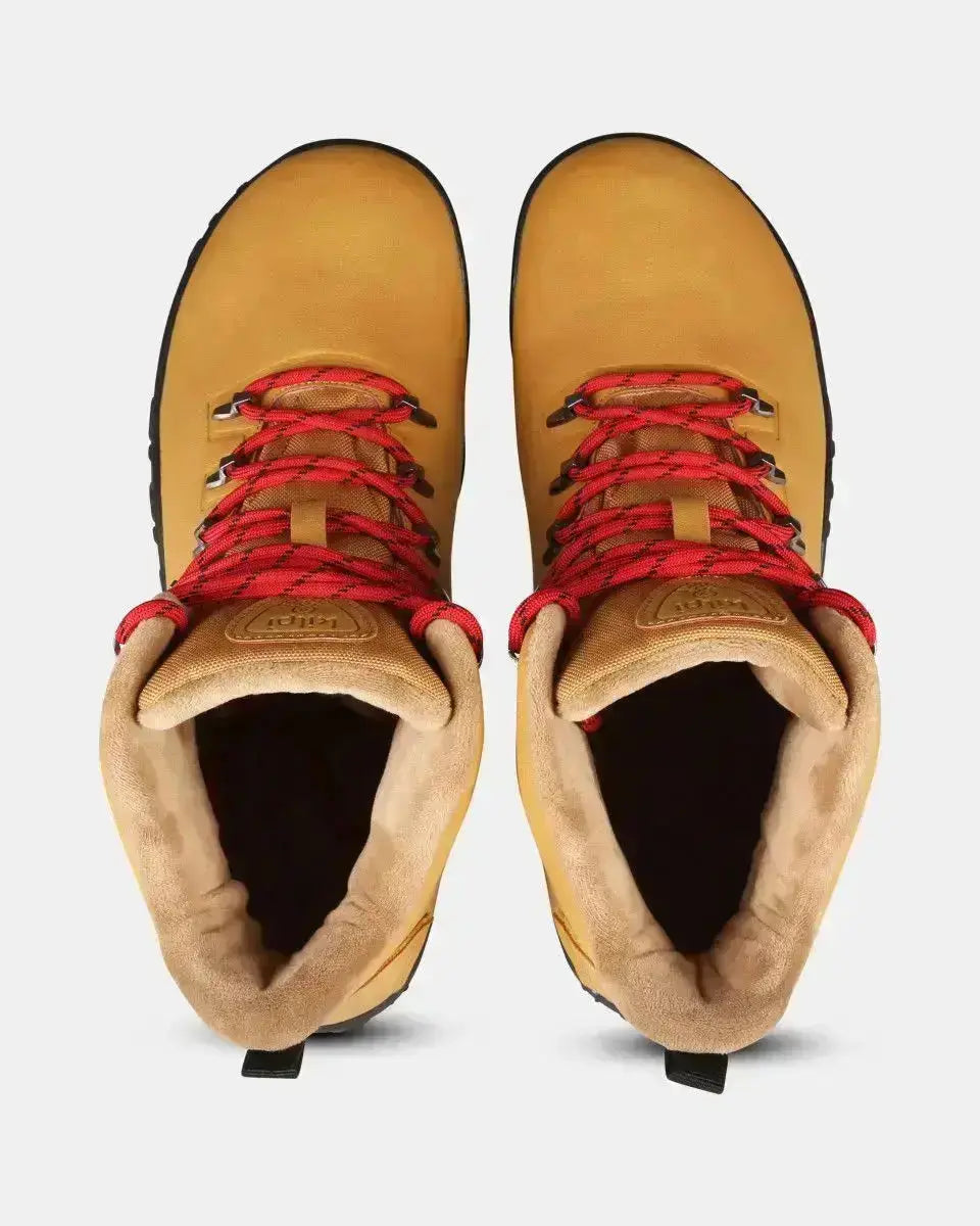 Kilpi Bare High WP-U Beige - Botas Barefoot para Senderismo Unisex Impermeables