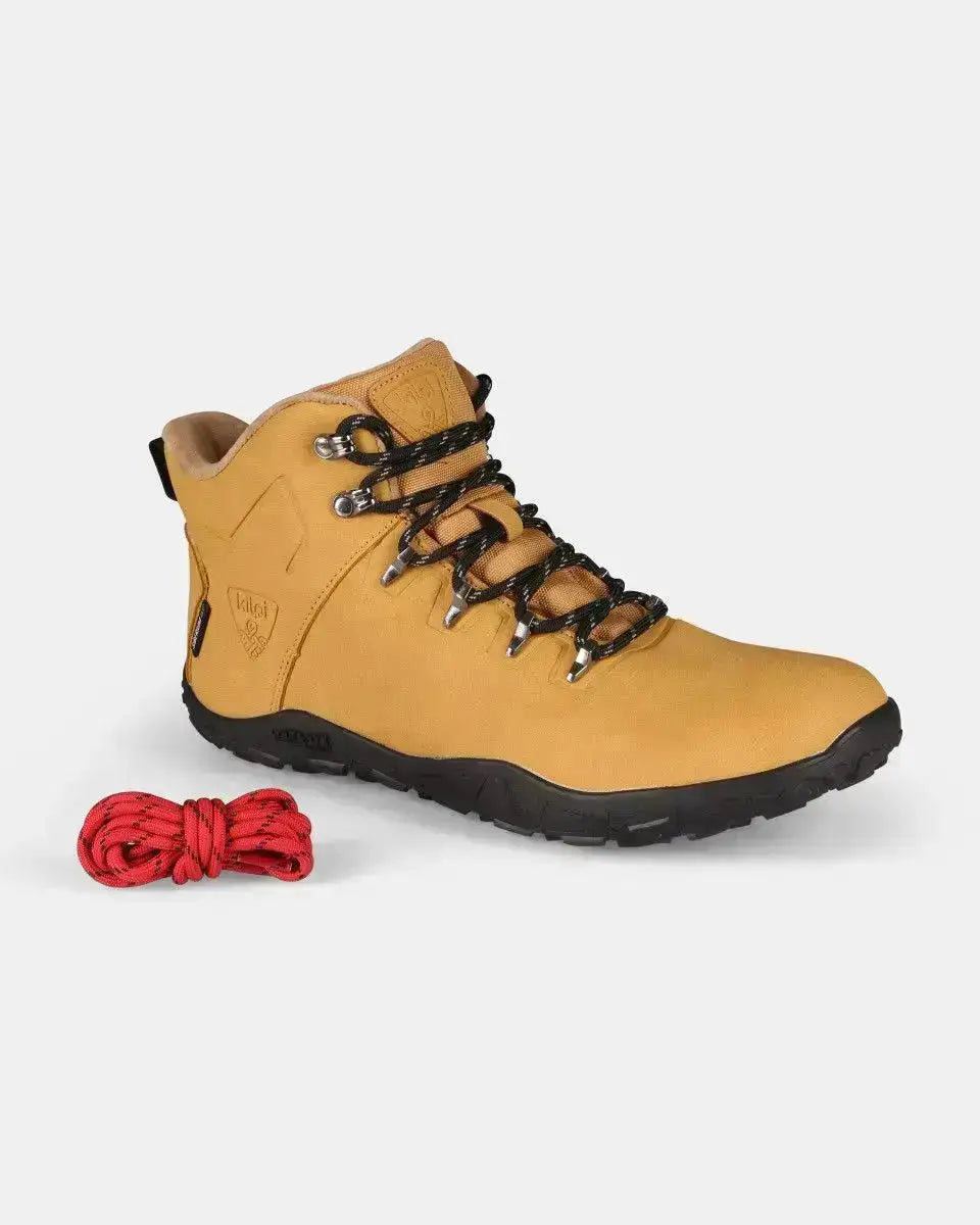 Kilpi Bare High WP-U Beige - Botas Barefoot para Senderismo Unisex Impermeables