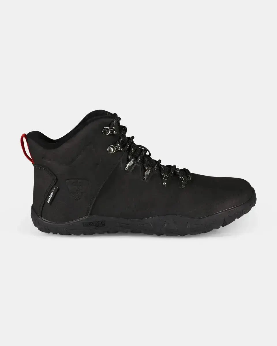 Kilpi Bare High WP-U Noir - Bottes Barefoot Imperméables pour Randonnée