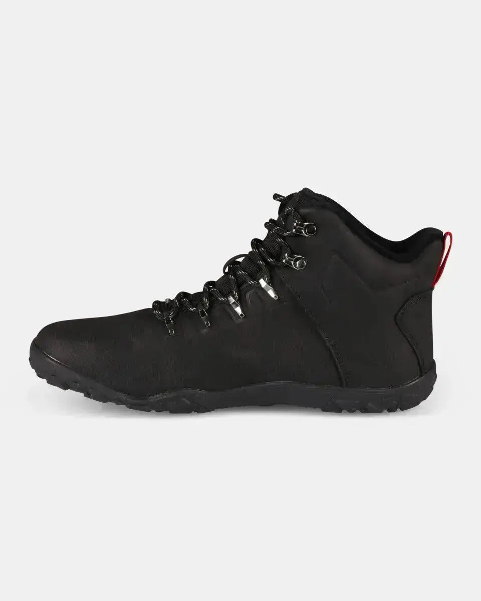 Kilpi Bare High WP-U Black - Botas Barefoot para Senderismo Unisex Impermeables