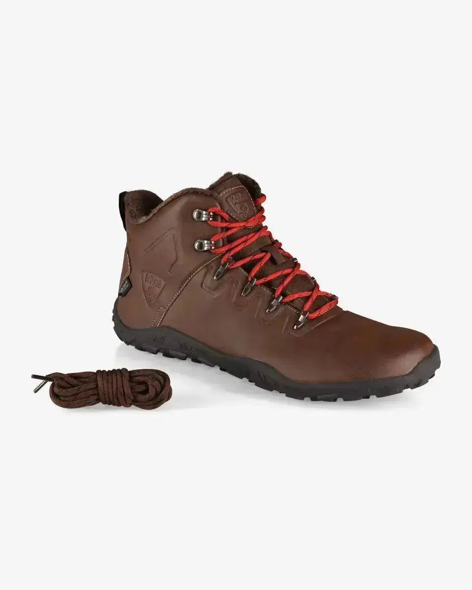 Kilpi Bare High WP-U Brown - Botas Barefoot para Senderismo Unisex Impermeables