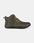 Kilpi Bare High WP-U Dark Green - Botas Barefoot para Senderismo Unisex Impermeables