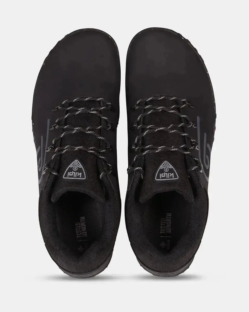 Kilpi Barelo Low-U Black - Zapatillas Barefoot para Senderismo unisex