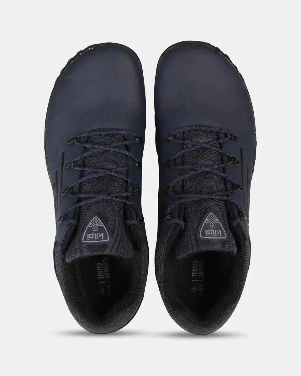 Kilpi Barelo Low-U Dark Blue - Chaussures Barefoot pour la Randonnée