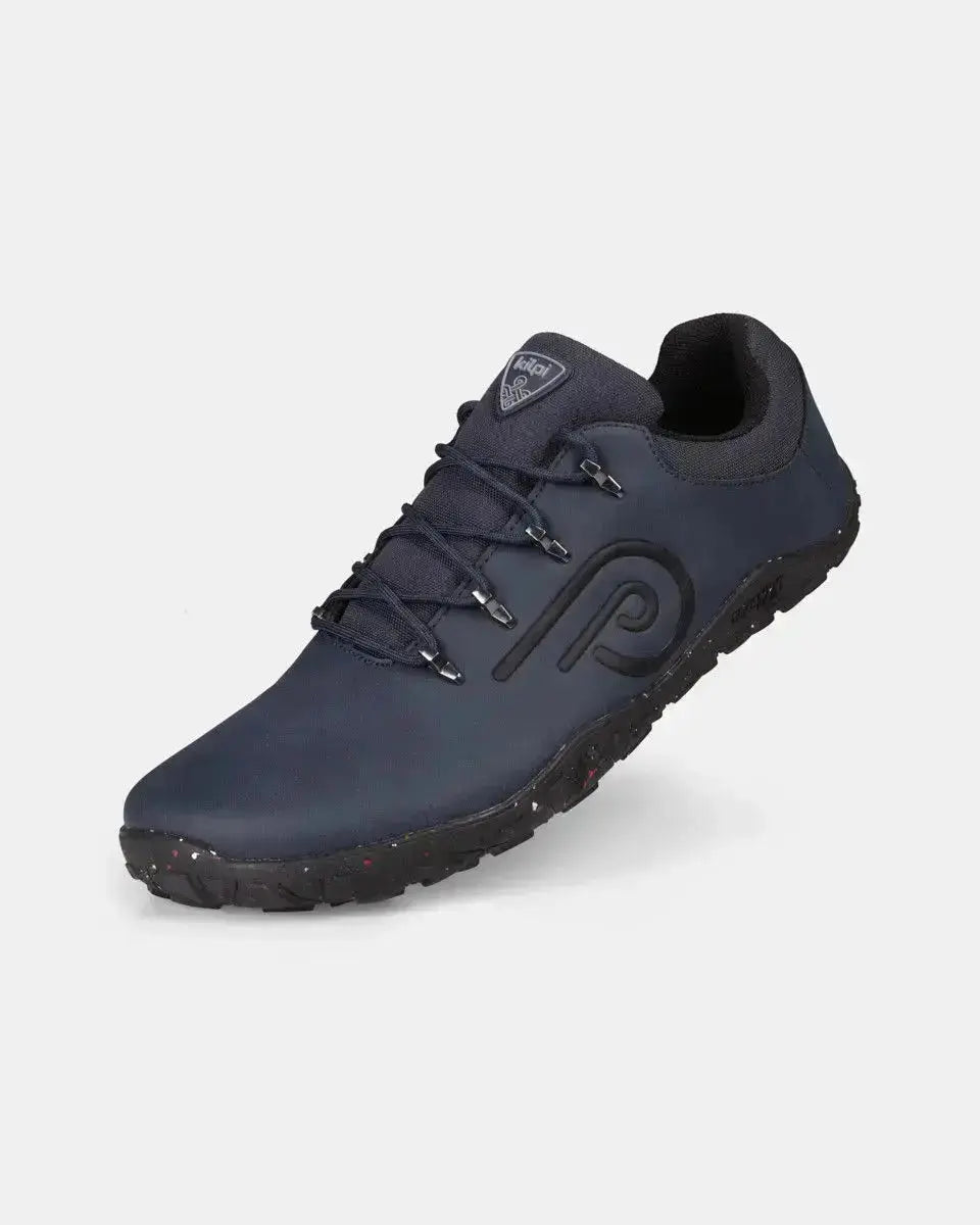 Kilpi Barelo Low-U Dark Blue - Zapatillas Barefoot para Senderismo unisex