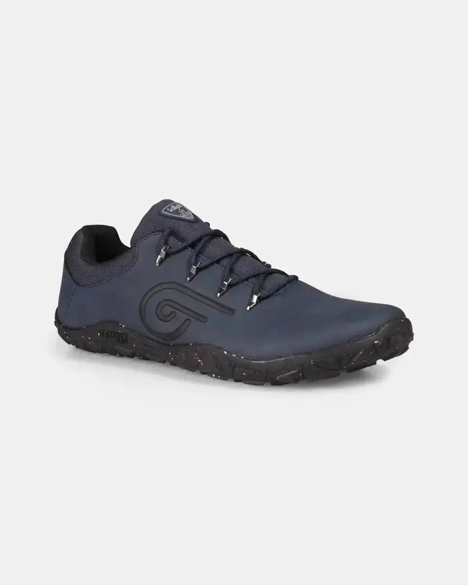 Kilpi Barelo Low-U Dark Blue - Zapatillas Barefoot para Senderismo unisex