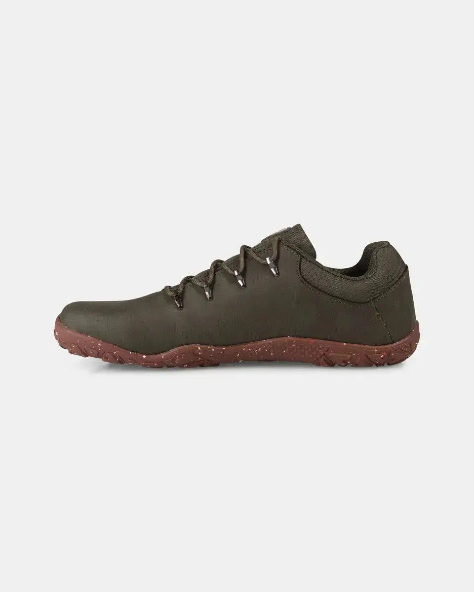 Kilpi Barelo Low-U Green - Zapatillas Barefoot para Senderismo unisex