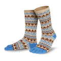 Knitido - Biwa Ull Hellblau - Calcetines Barefoot de dedos de Media Caña Nórdicos para Adultos