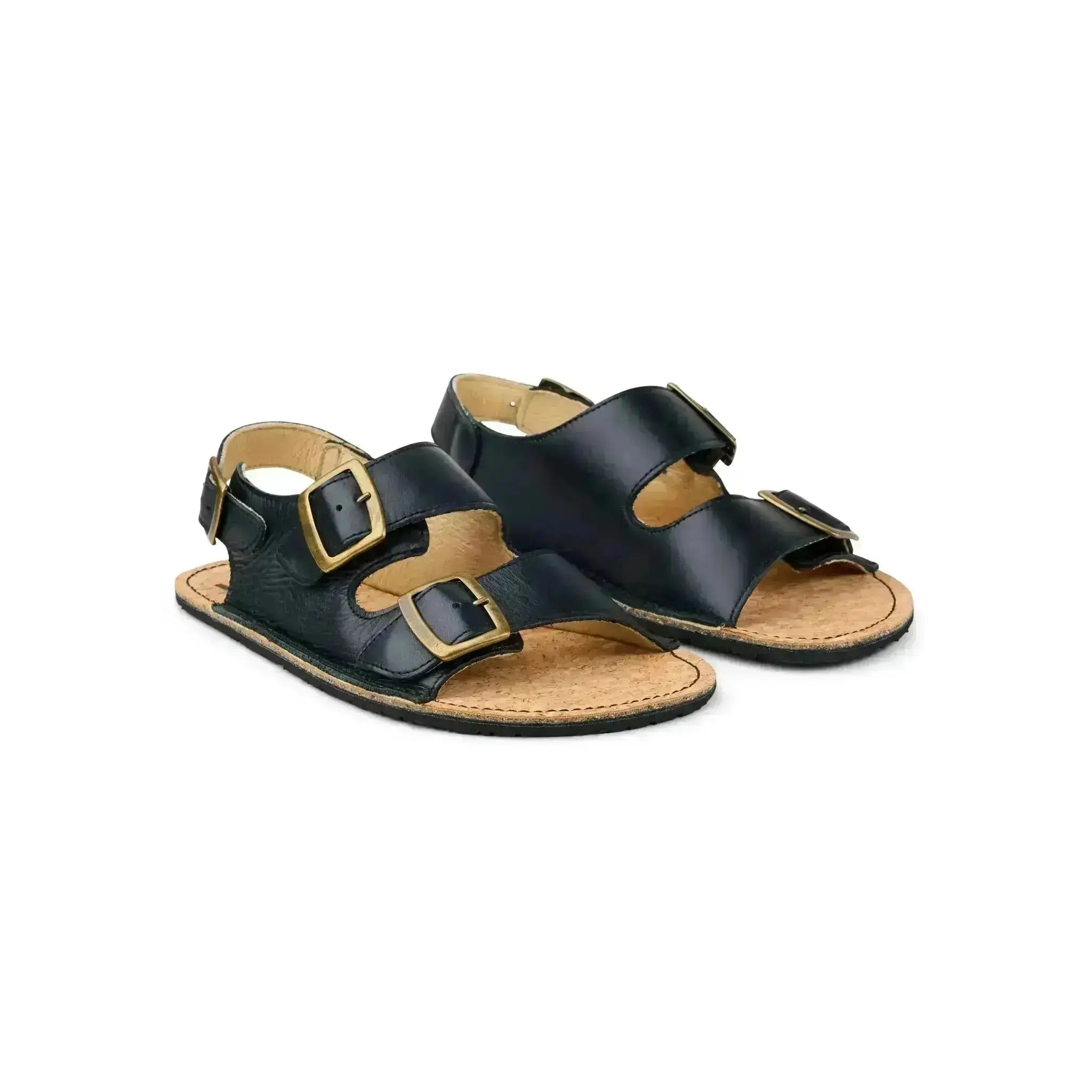 Koel - Ada Black - sandales barefoot triple boucle