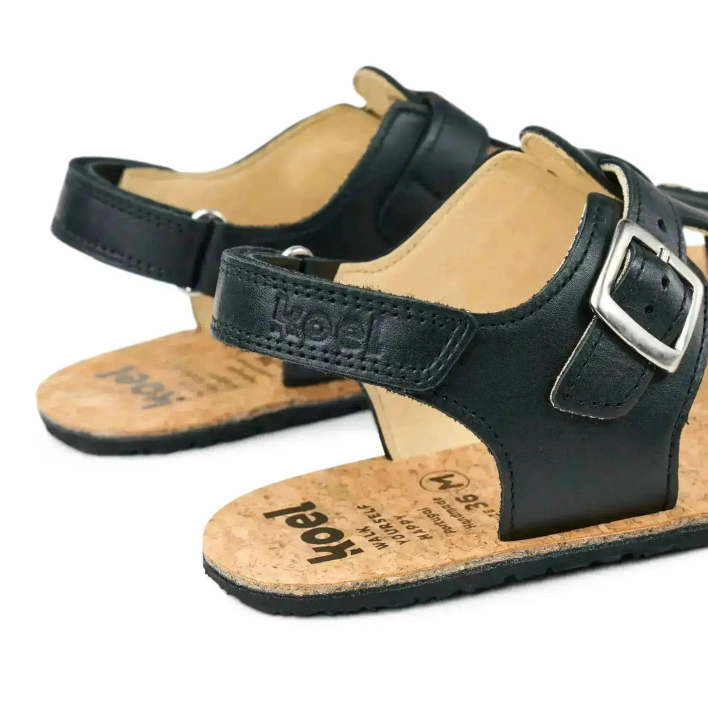Koel - Ariana Napa Noir - sandales barefoot