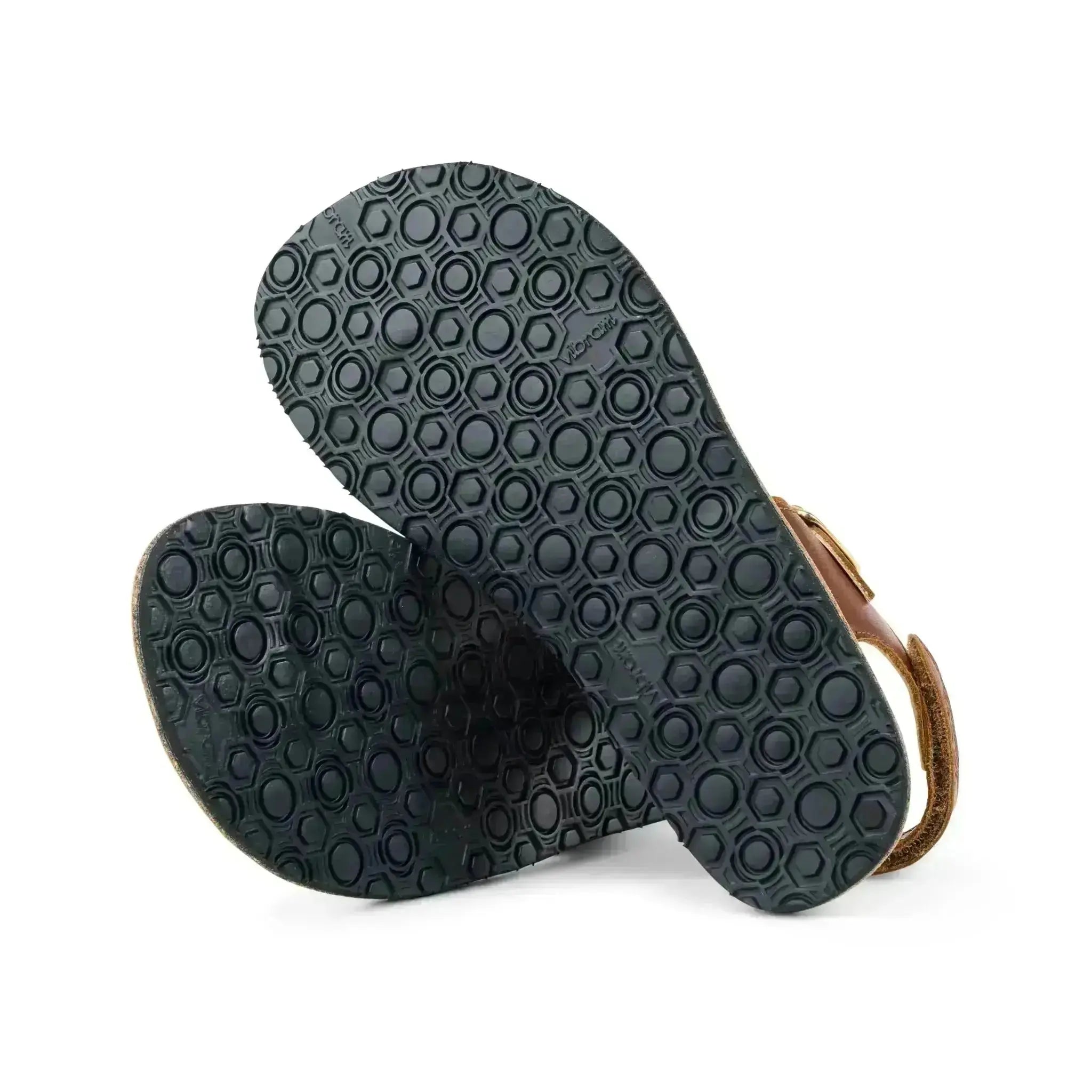 Koel - Ariana Napa Cognac - sandalias barefoot de dedo marrones para mujer