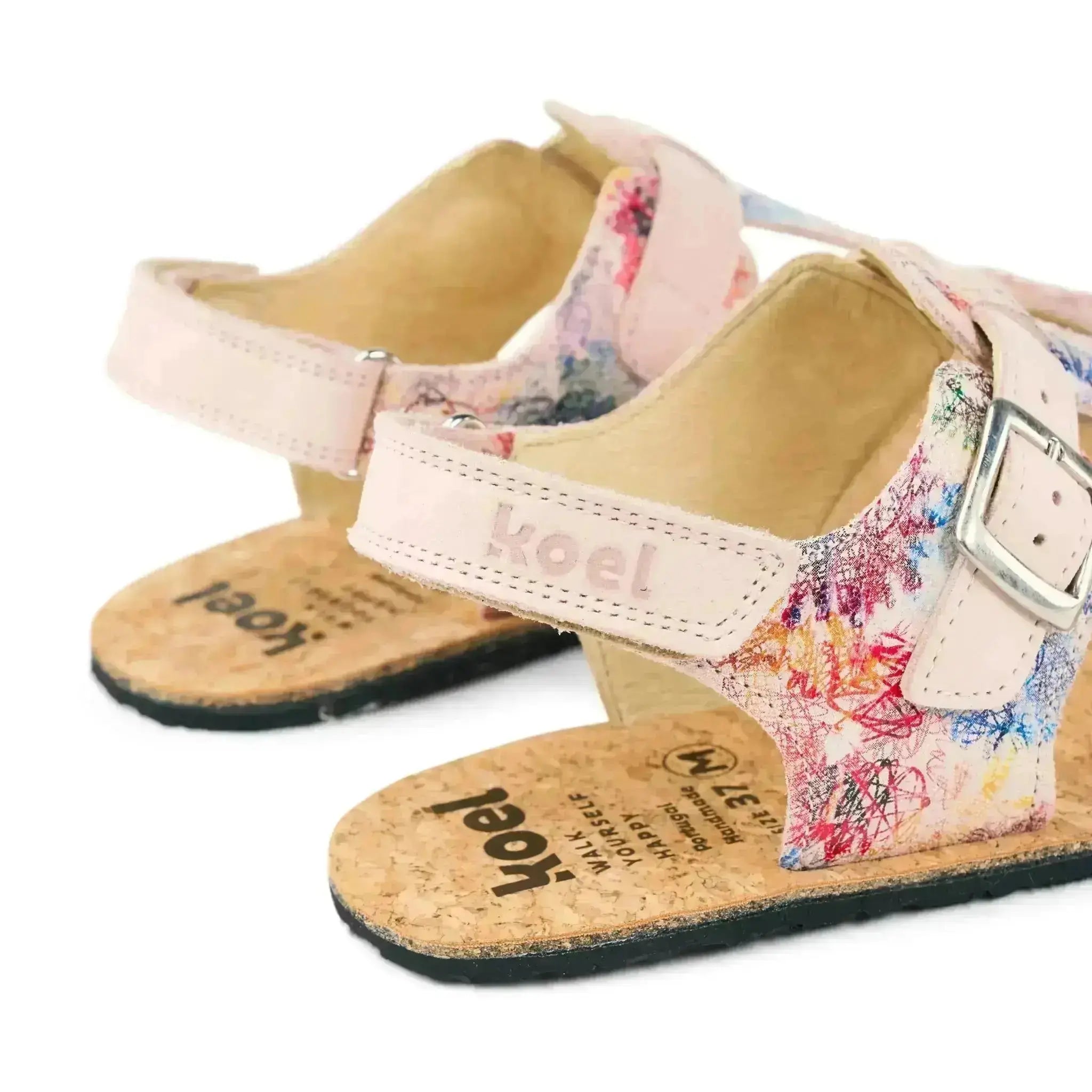 Koel - Ariana Napa Fantasy - sandalias barefoot de dedo rosas para mujer