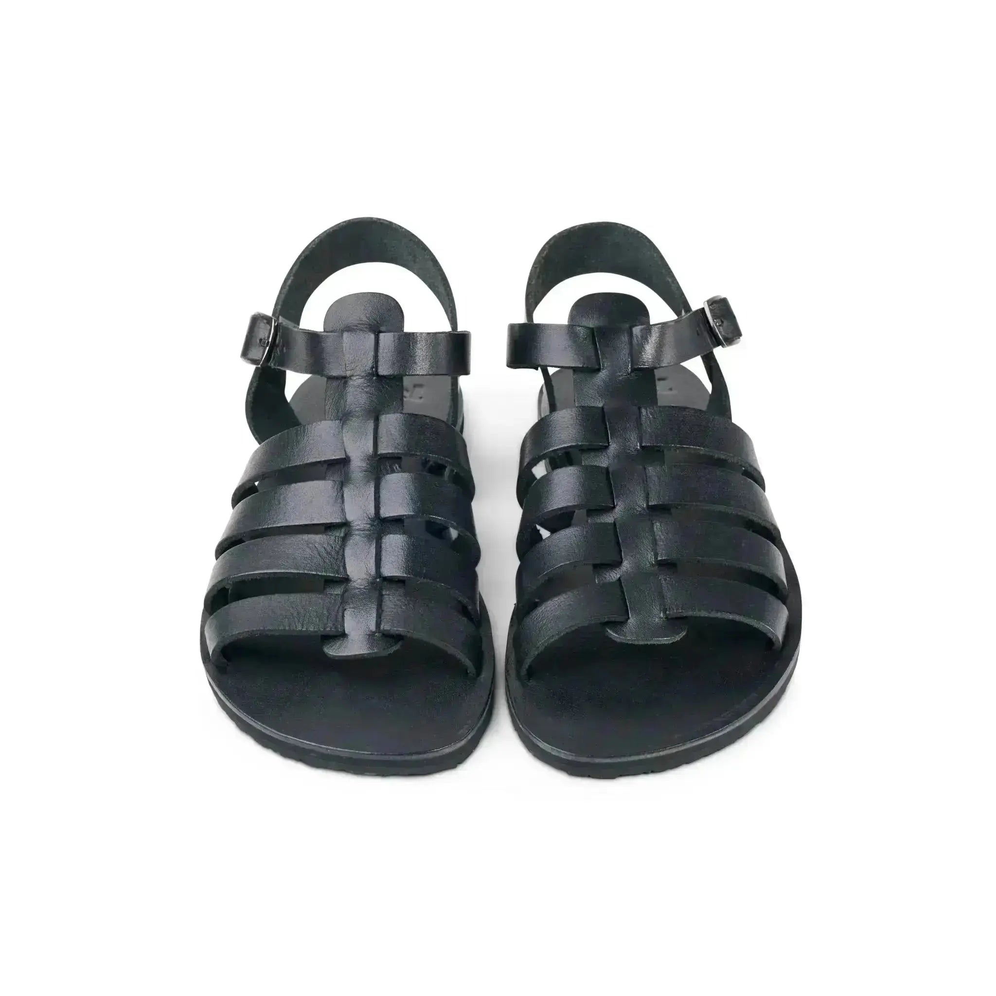 Koel - Athena Napa Black - Sandalias romanas barefoot negras para mujer