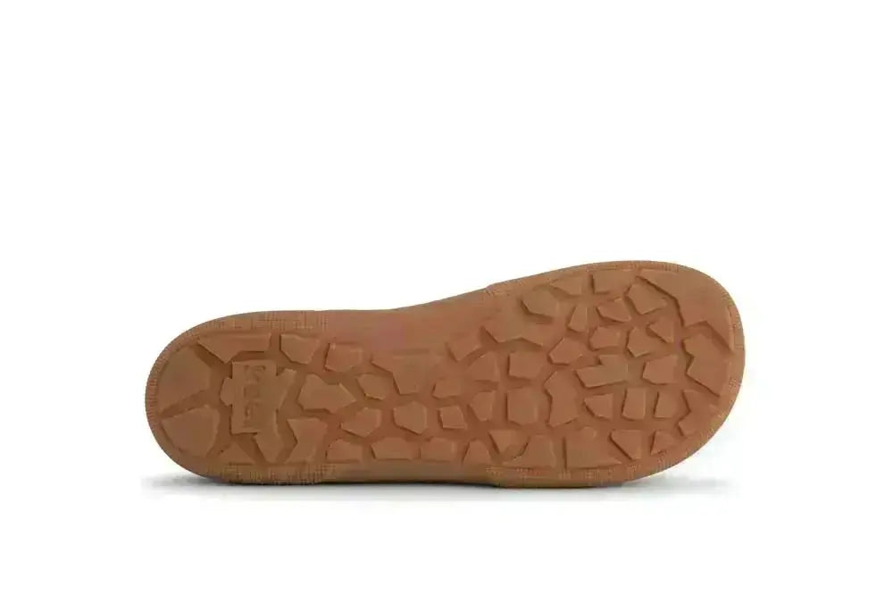 Koel - Fea Suede Eco Cognac - Botines barefoot bajos de ante unisex
