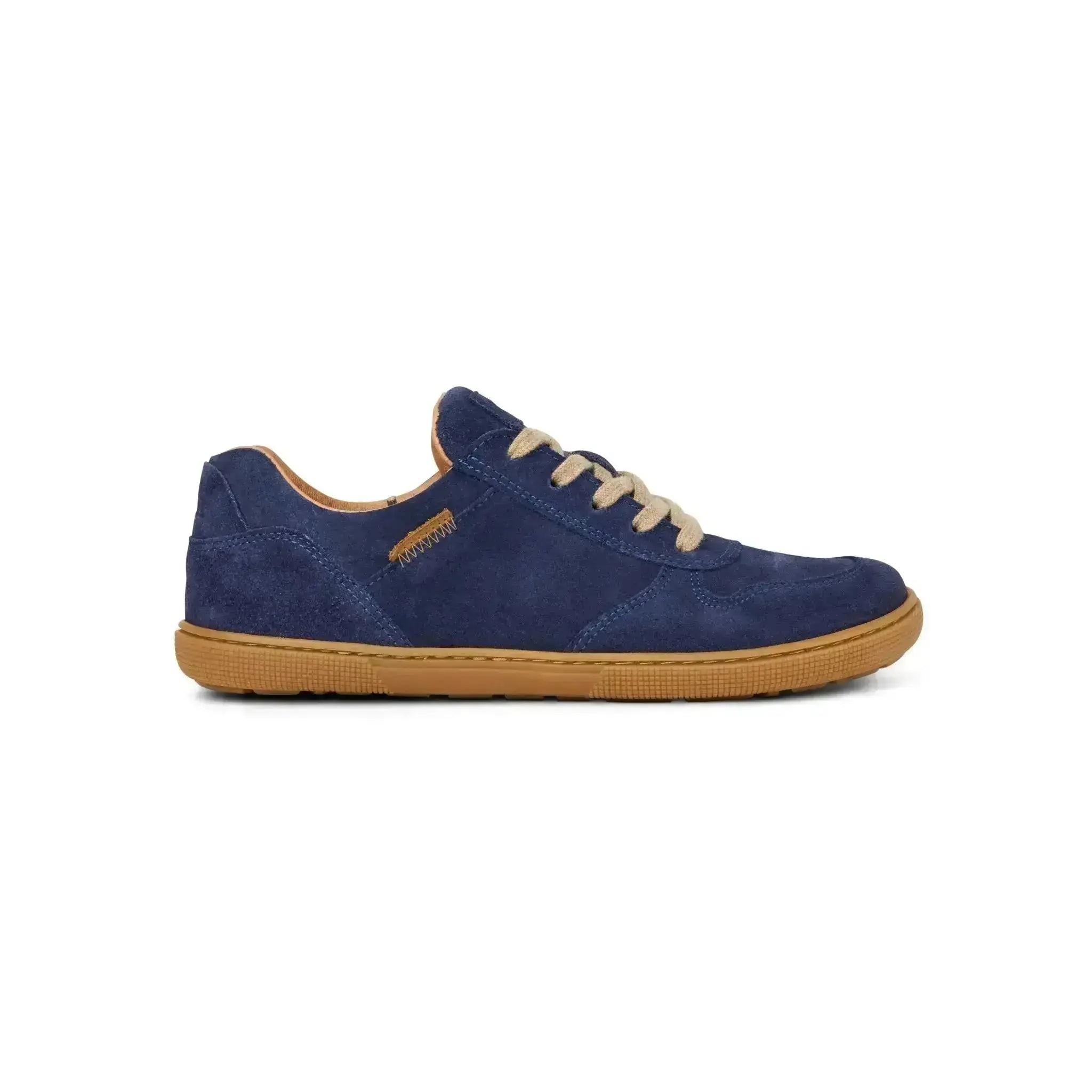 Koel Francie Suede Blue - Zapatillas barefoot de ante unisex