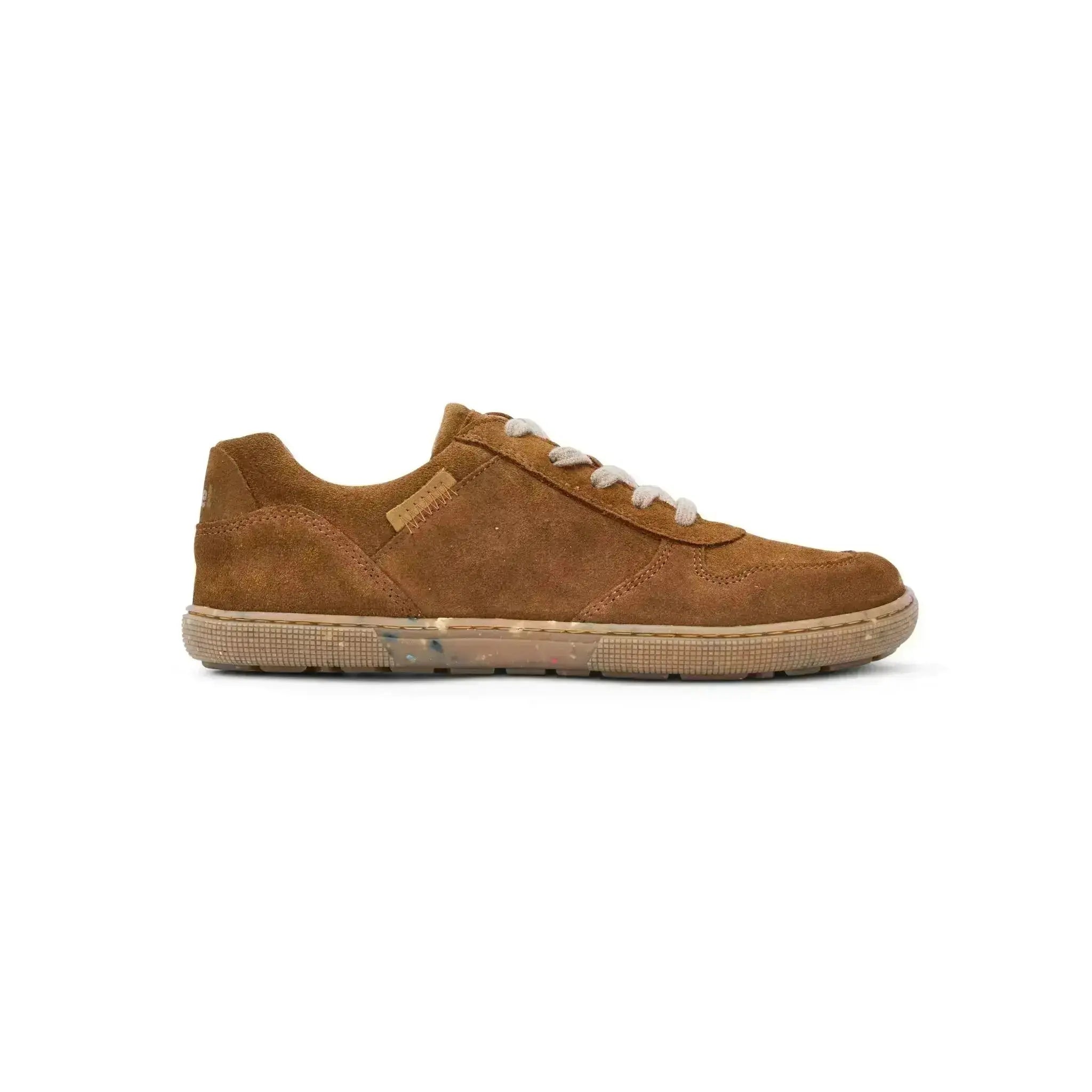 Koel Francie Suede Eco Cognac - Zapatillas barefoot de ante unisex