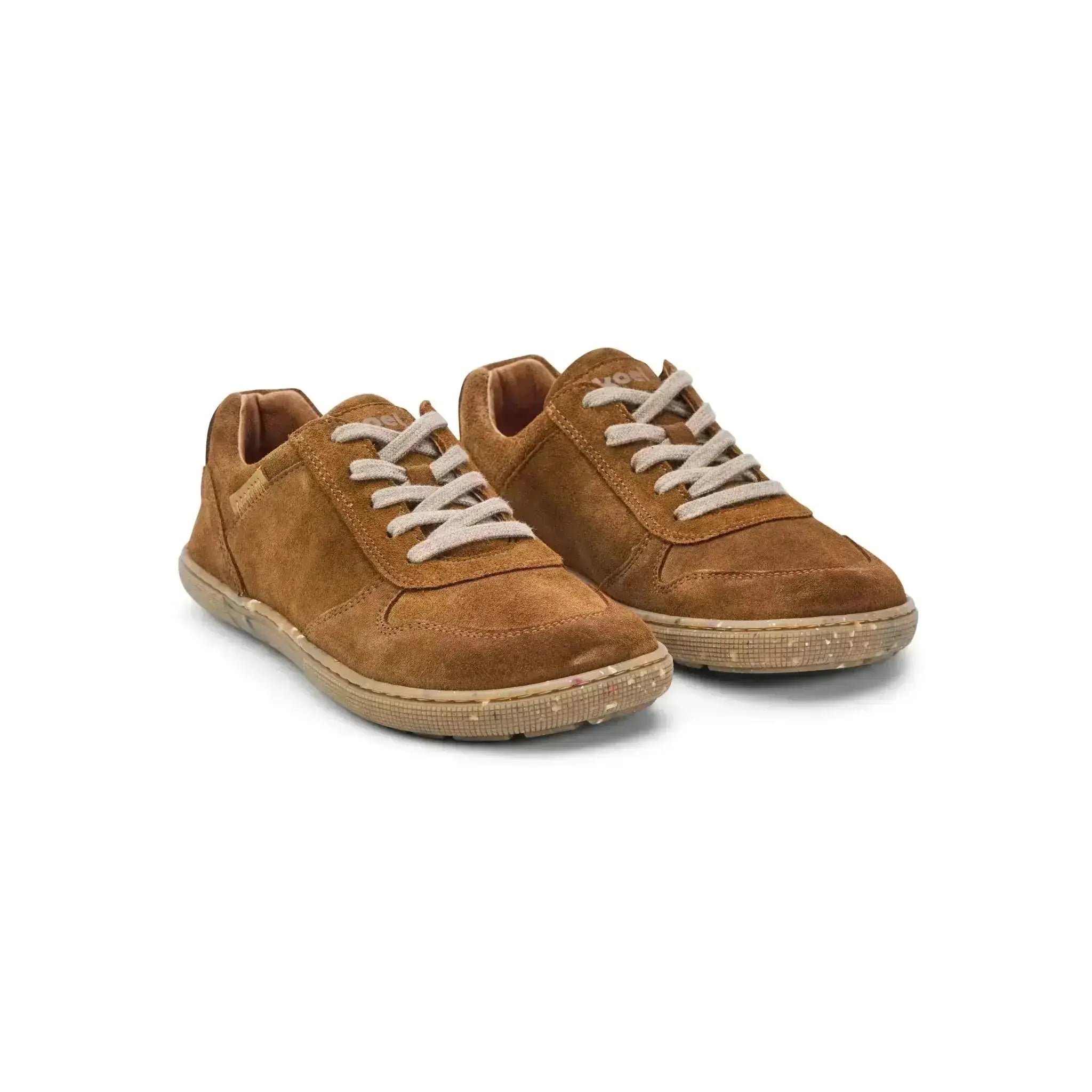 Koel Francie Suede Eco Cognac - Zapatillas barefoot de ante unisex