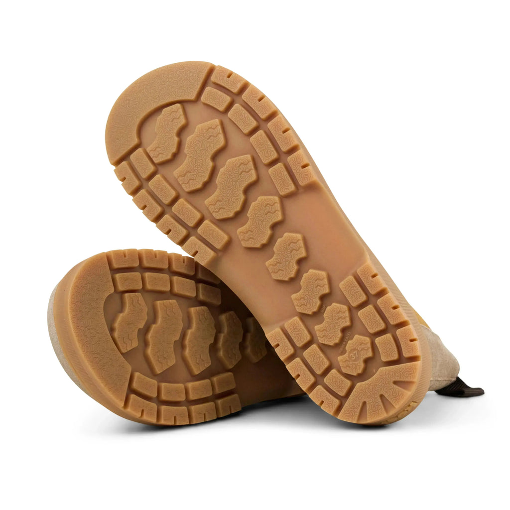 Koel Gavien Suede Taupe - Botines chelsea barefoot de mujer marrón claro