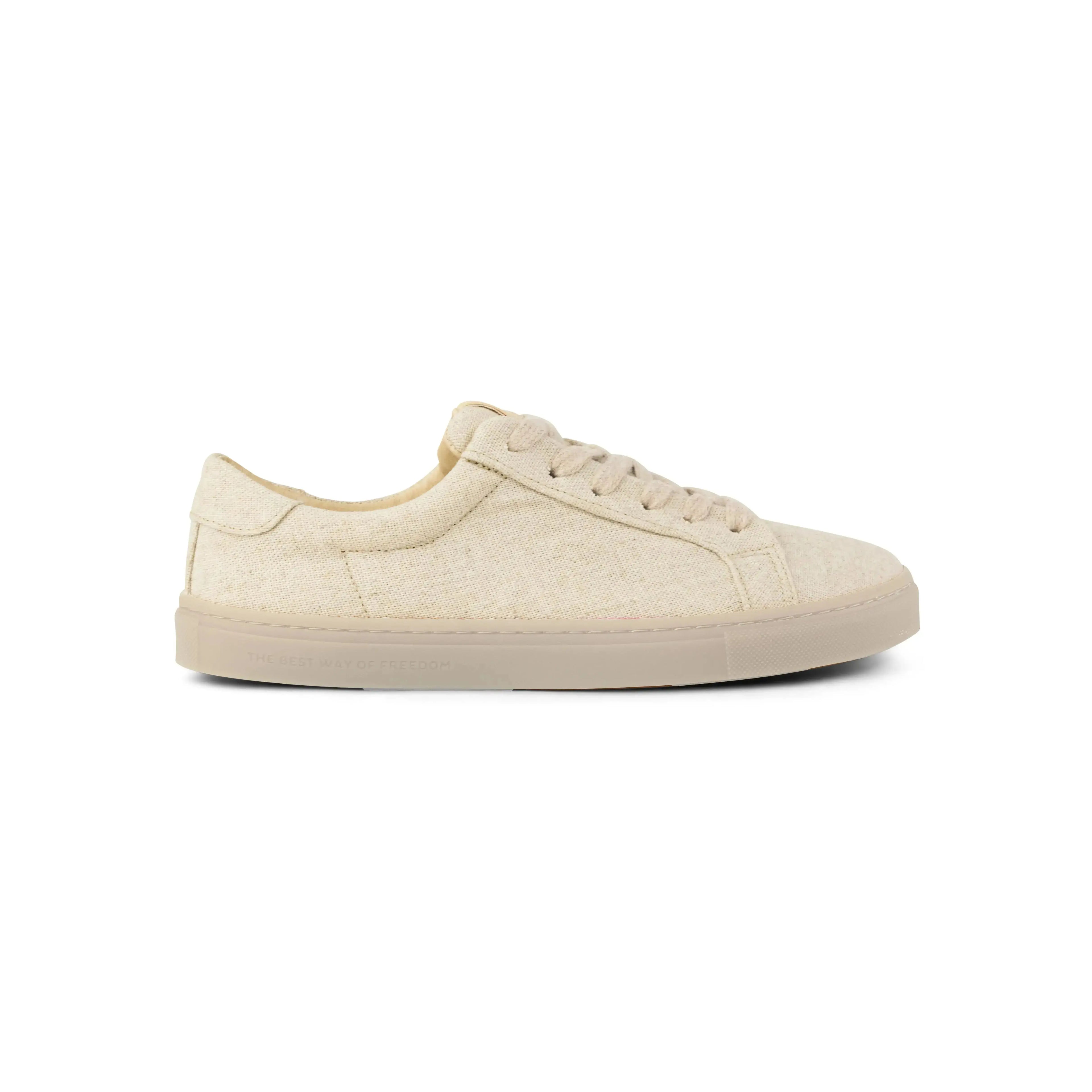 Koel Hazel Canvas All Beige - Lonetas barefoot de mujer beige