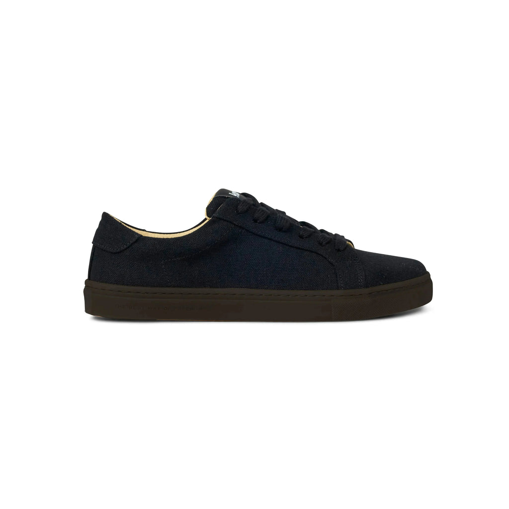 Koel Hazel Canvas All Black - Lonetas barefoot de mujer negras