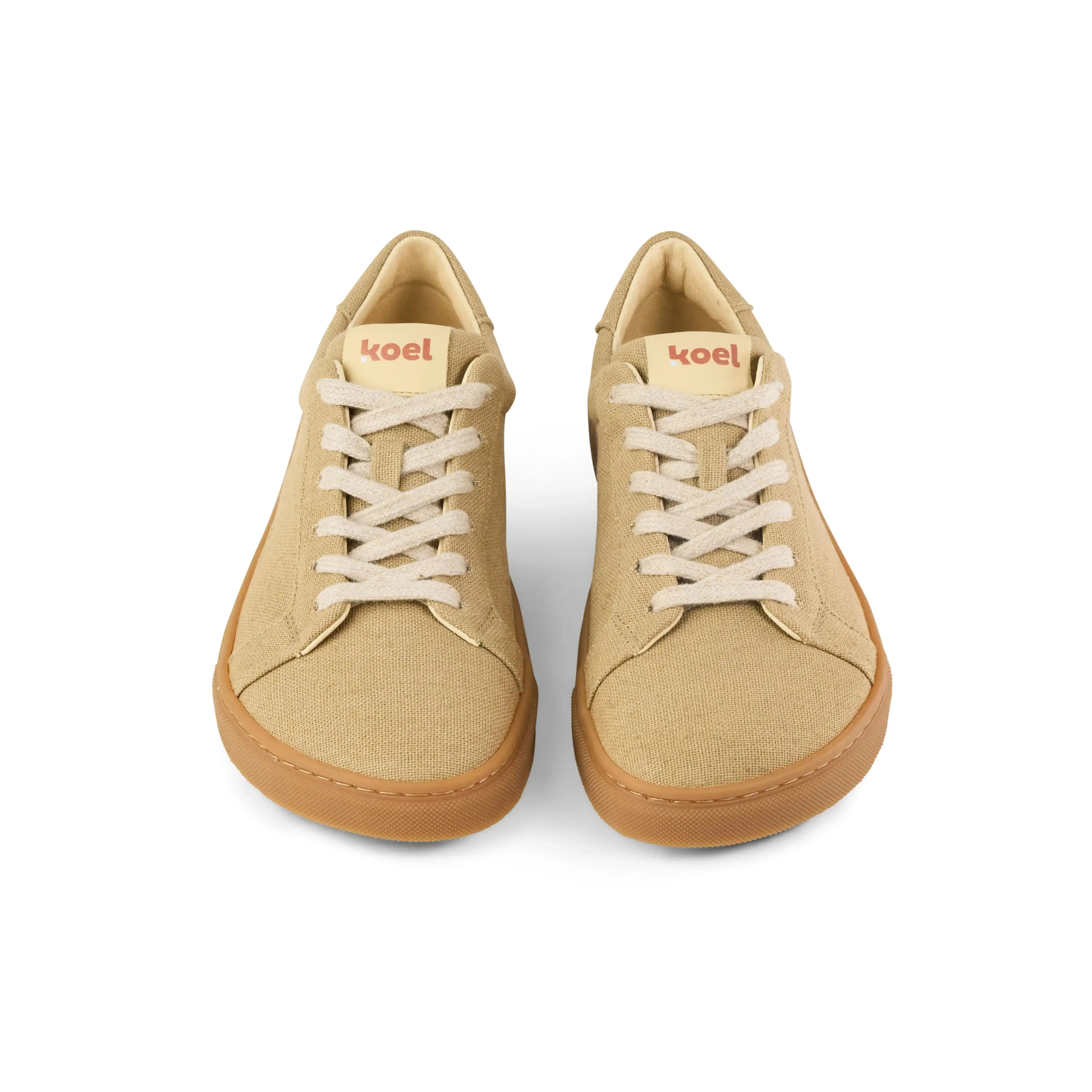 Koel Hazel Canvas Taupe - Lonetas barefoot de mujer marrón claro
