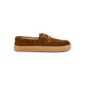 Koel Hivera Suede Cognac - Náuticos Barefoot de mujer marrones