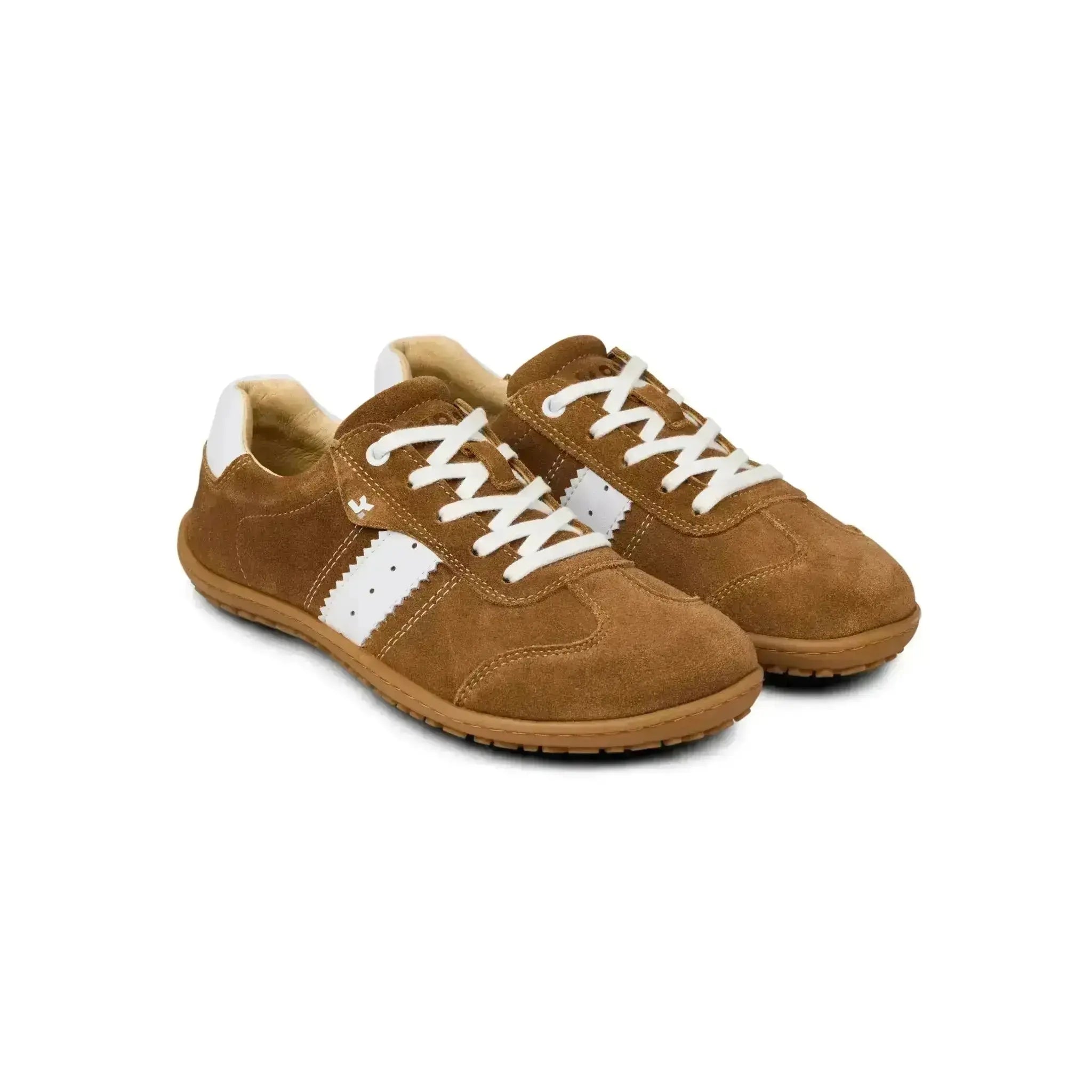 Koel - ILA Suede 3.0 Beige - Zapatillas Barefoot Retro de Piel para mujer