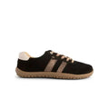 Koel - ILA Suede Black Leopardo - Zapatillas Barefoot Retro de Piel para leopardo negro