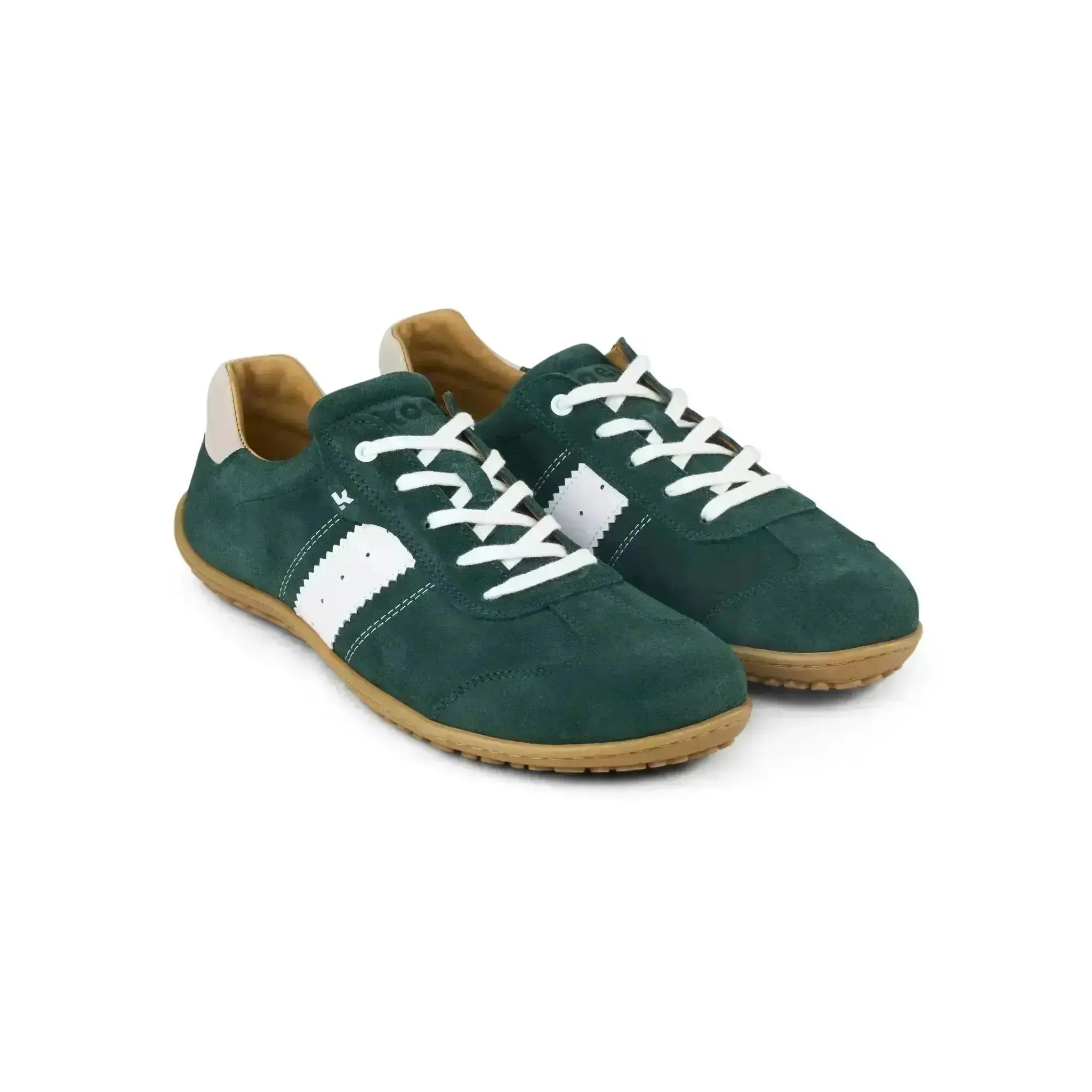 Koel - ILO Suede 3.0 Green - Zapatillas Barefoot Retro de Piel para Hombre verde