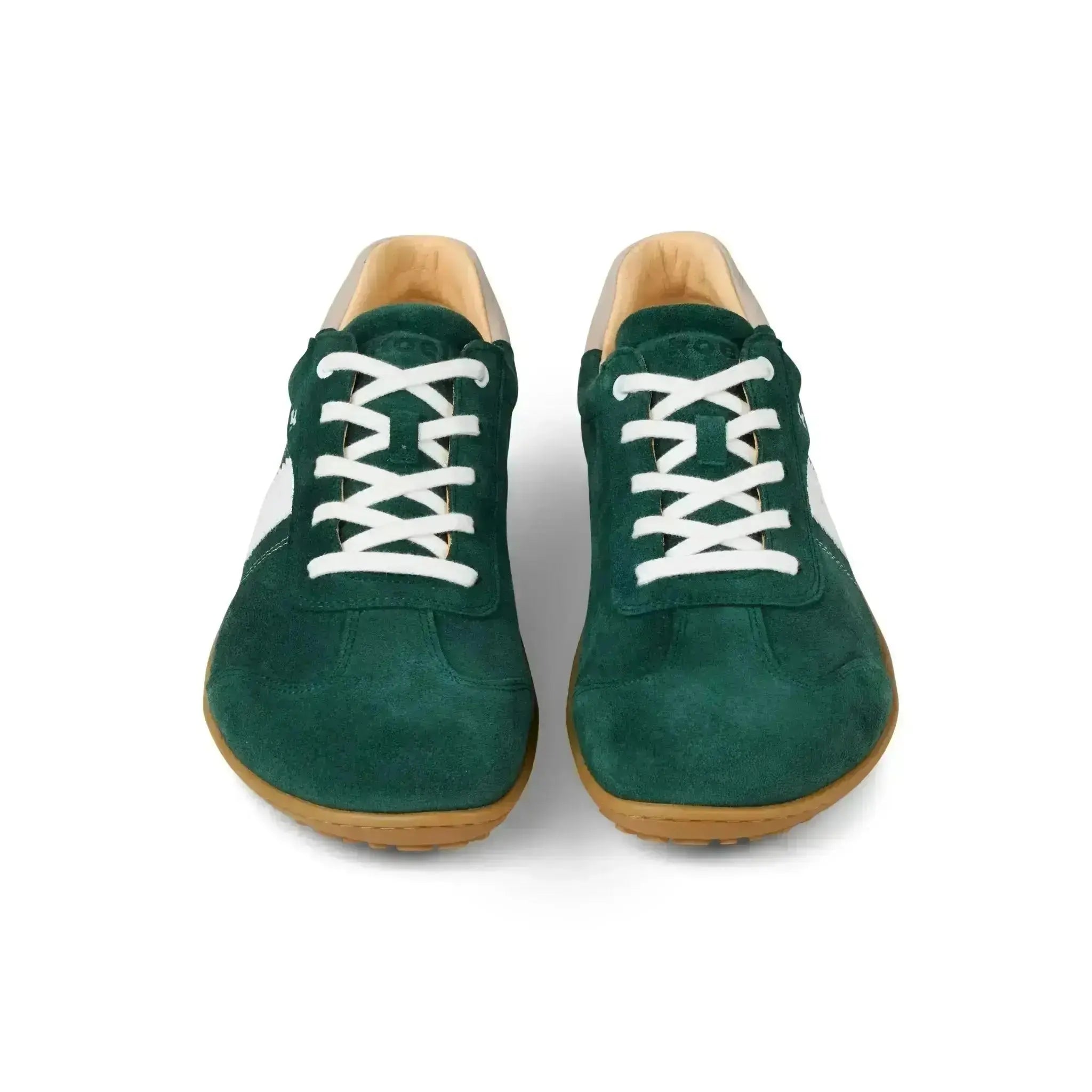 Koel - ILO Suede 3.0 Green - Zapatillas Barefoot Retro de Piel para Hombre verde