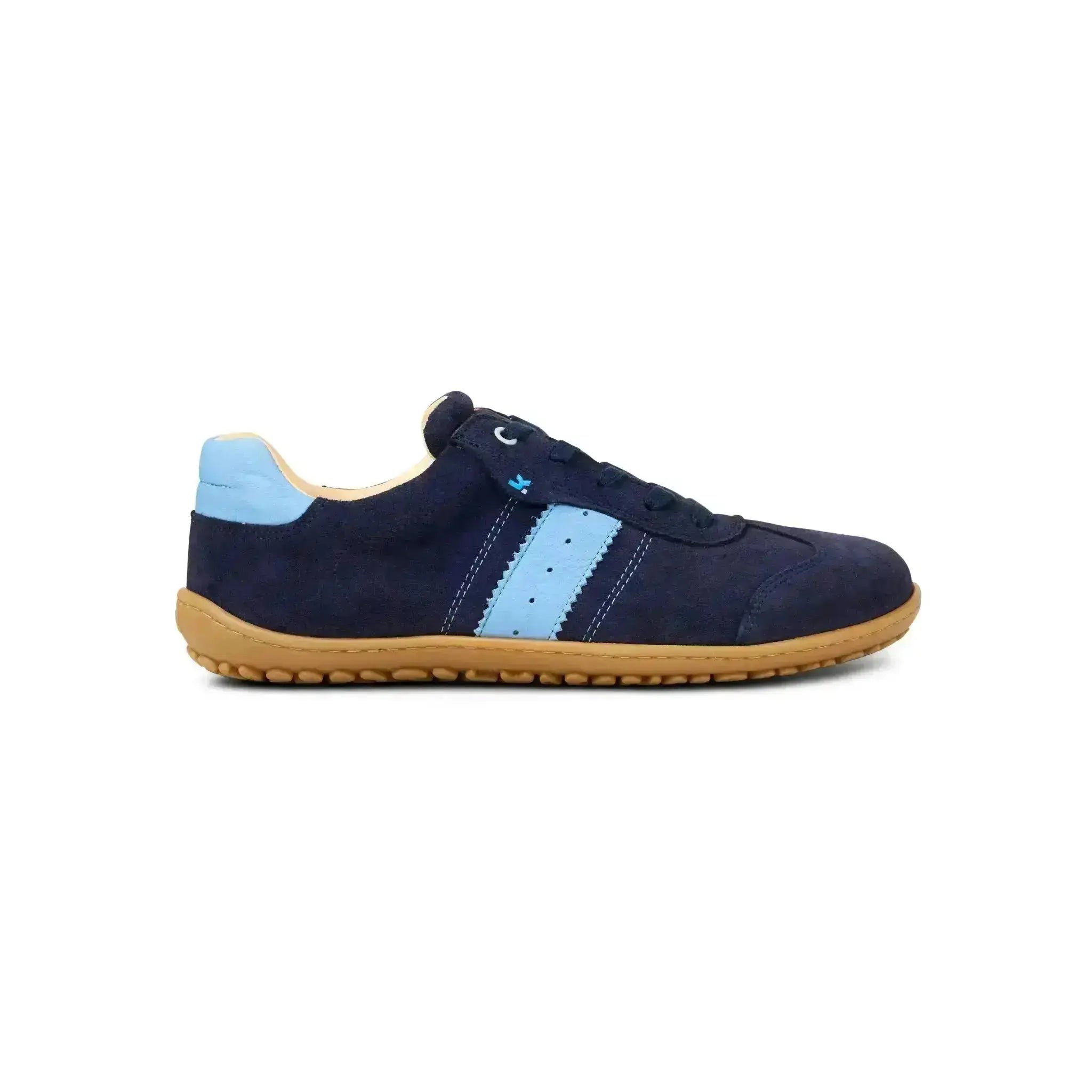 Koel - ILO Suede 3.0 Navy - Zapatillas Barefoot Retro de Piel para Hombre azul marino