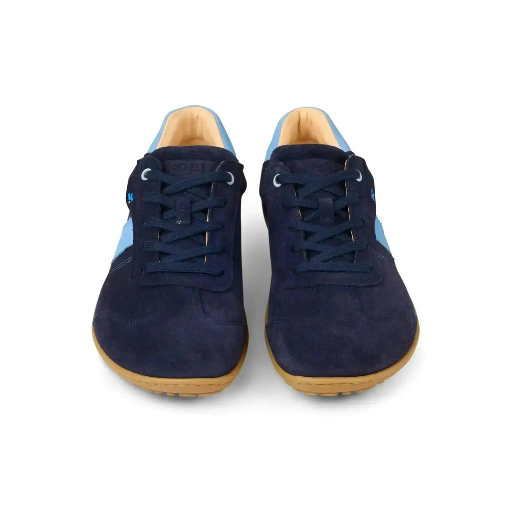Koel - ILO Suede 3.0 Navy - Baskets Barefoot Rétro