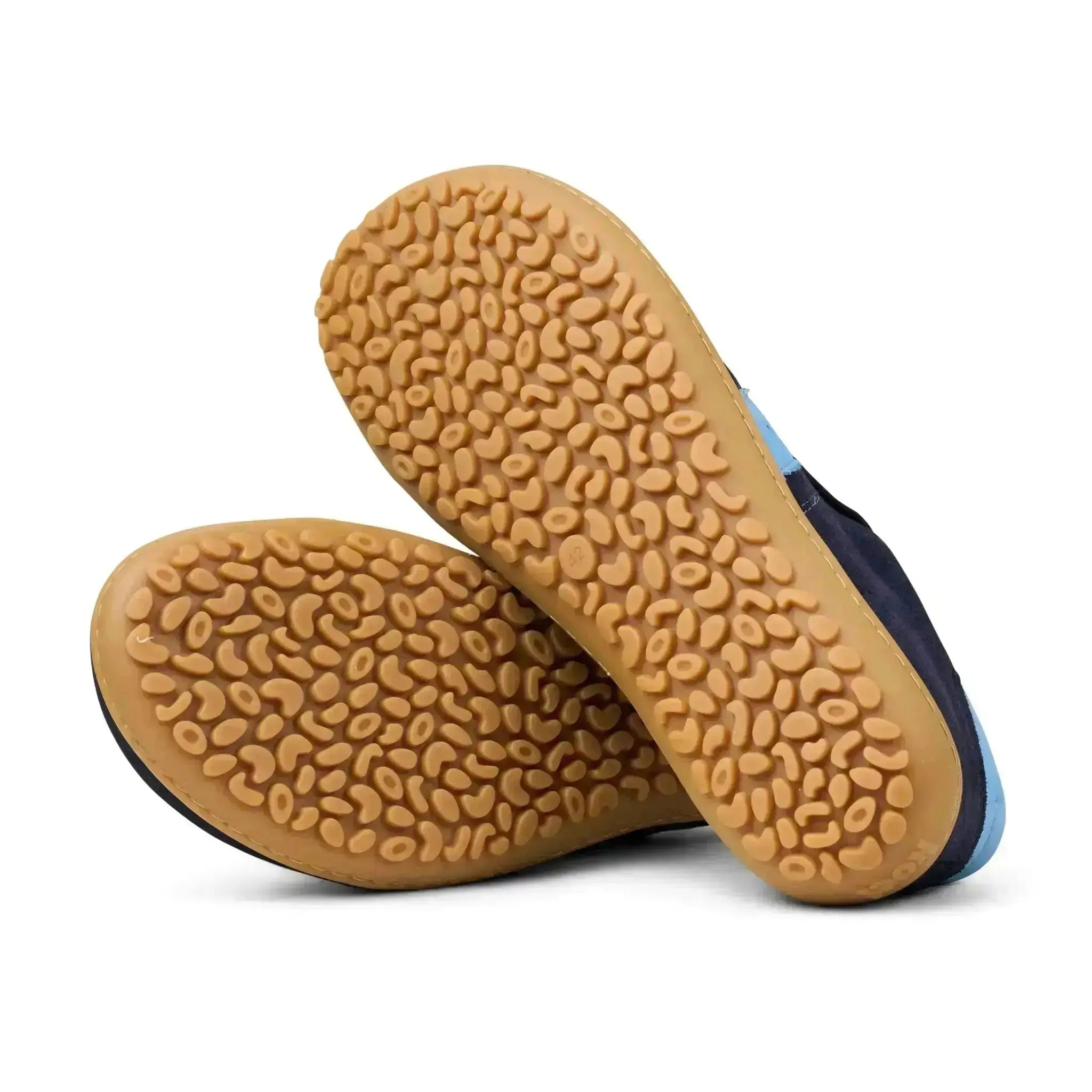 Koel - ILO Suede 3.0 Navy - Zapatillas Barefoot Retro de Piel para Hombre azul marino