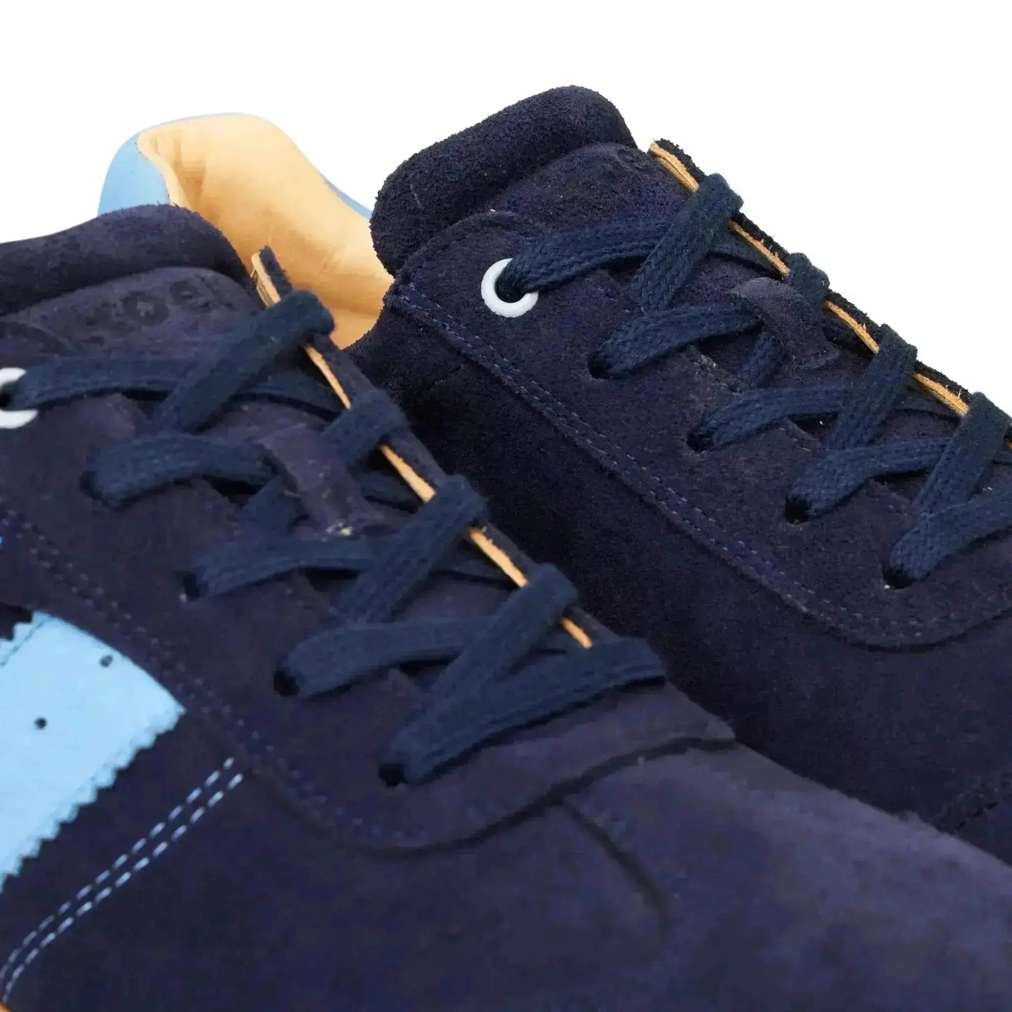Koel - ILO Suede 3.0 Navy - Zapatillas Barefoot Retro de Piel para Hombre azul marino
