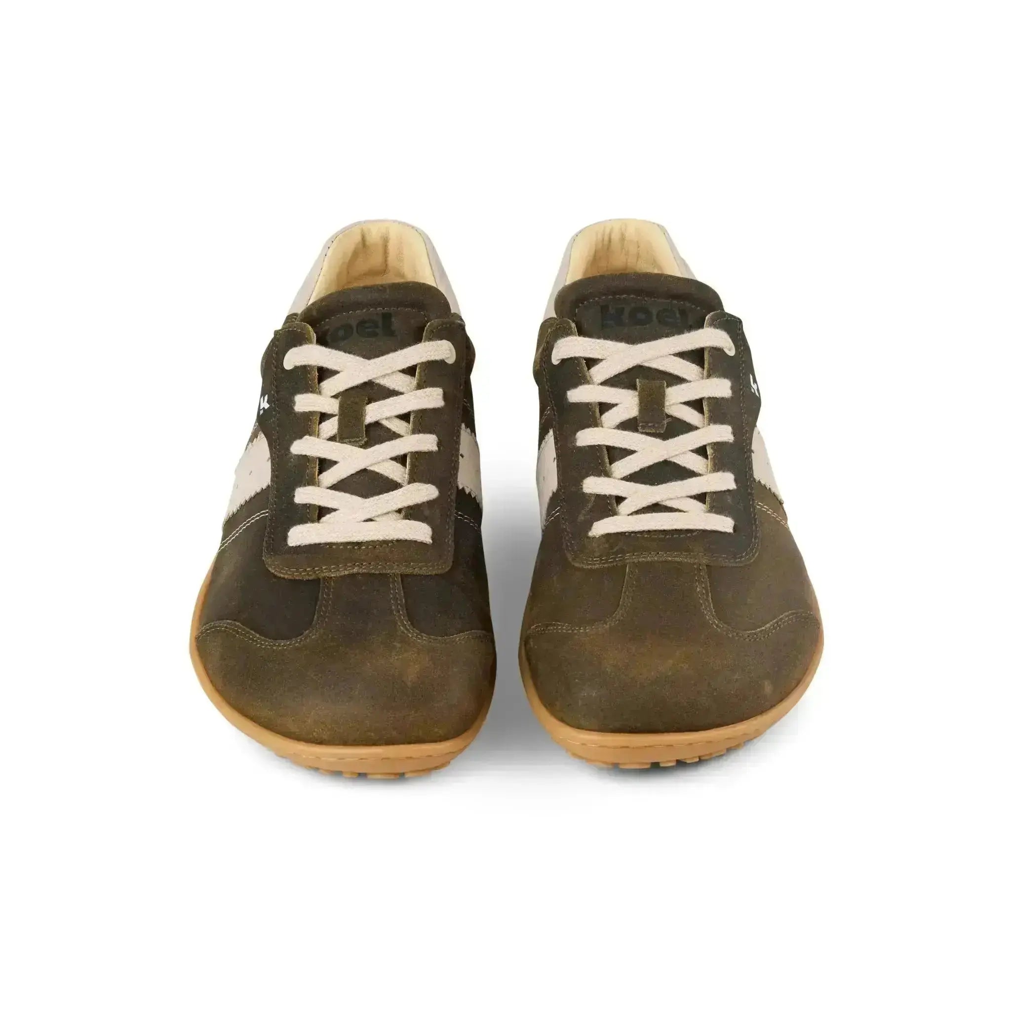 Koel - ILO Suede 3.0 Taupe - Zapatillas Barefoot Retro de Piel para Hombre