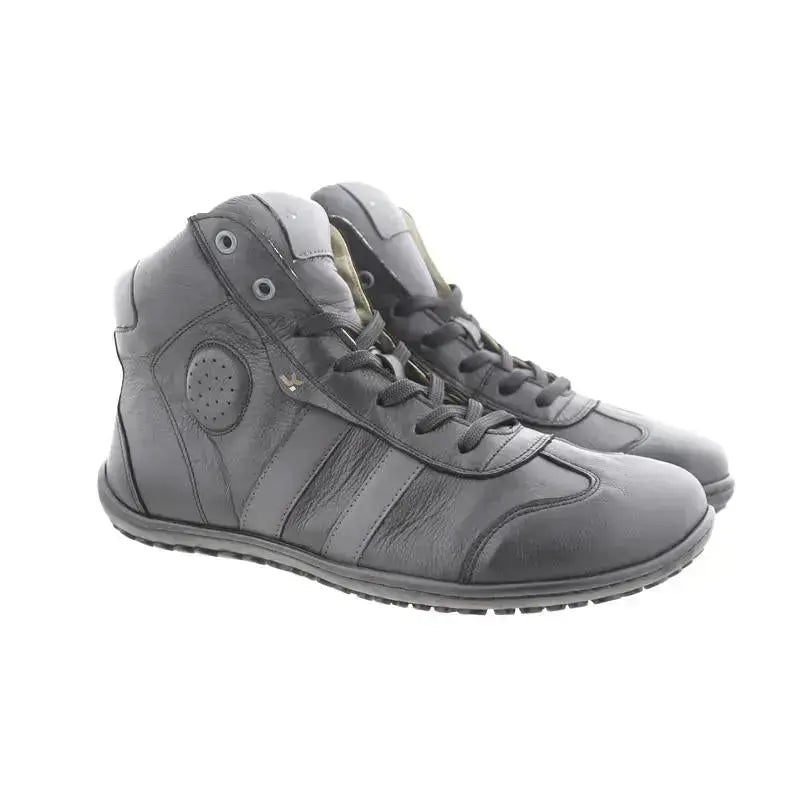 Koel - Iko Napa Black - Zapatillas barefoot de caña alta para hombre negras