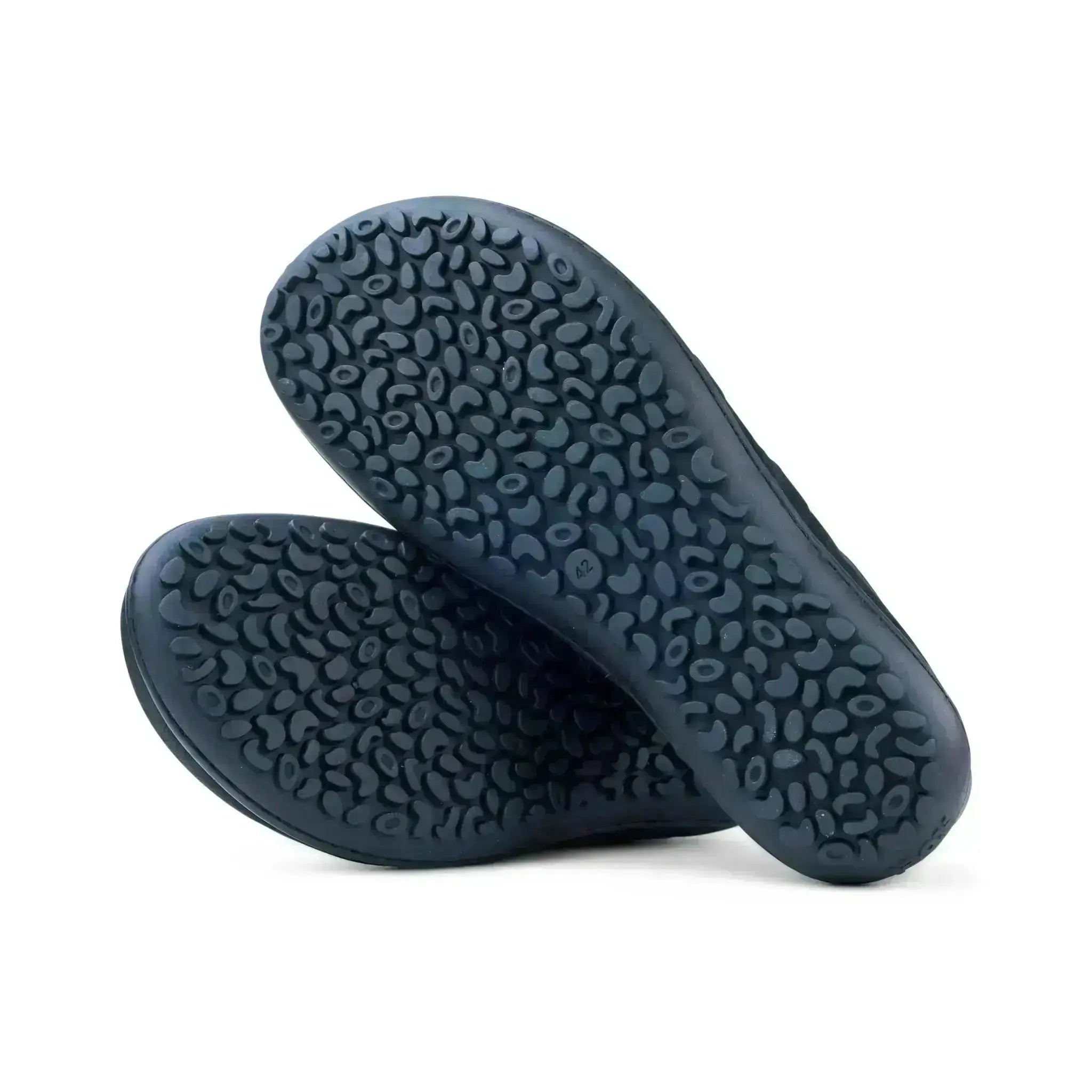 Koel Men – IDO Leather Black - Zapatillas Barefoot Casual negras para hombre