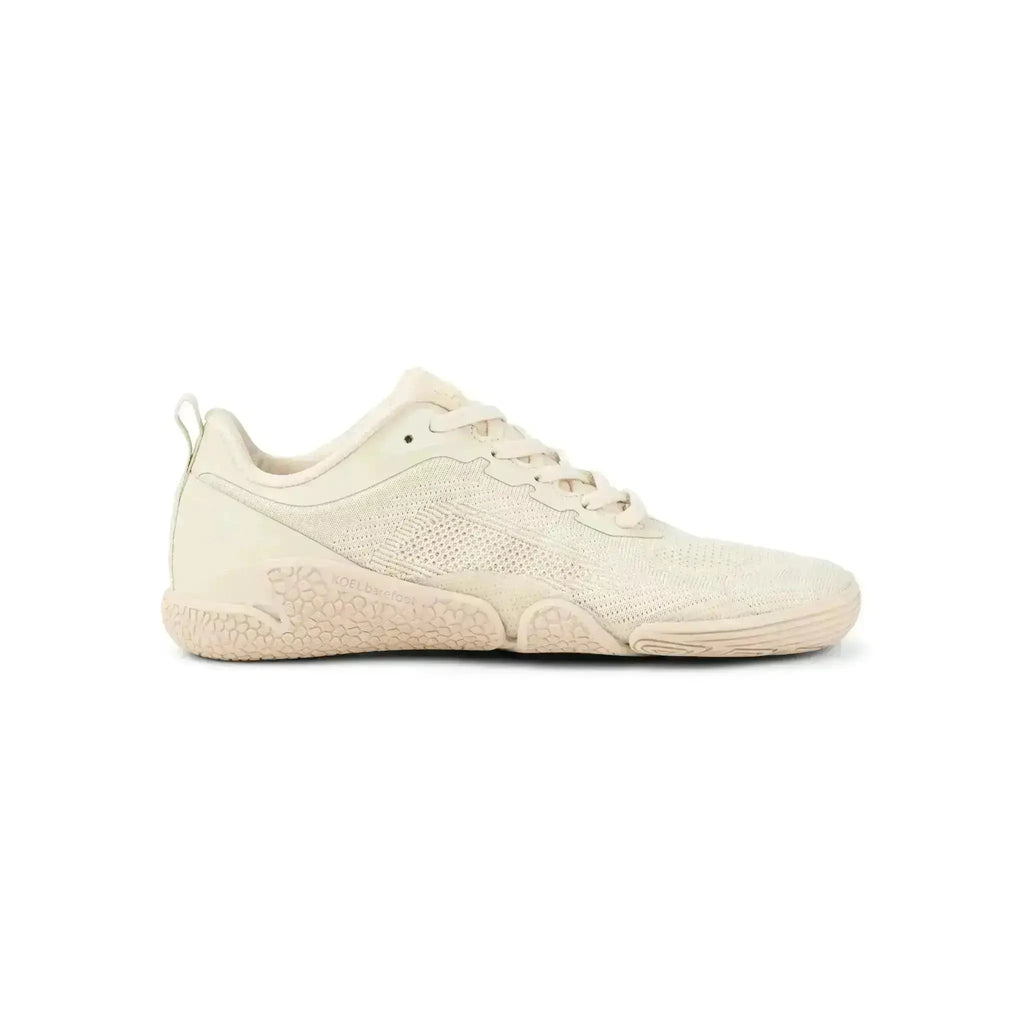 Koel Nica Beige - Zapatillas barefoot para gimnasio y entrenamiento de mujer