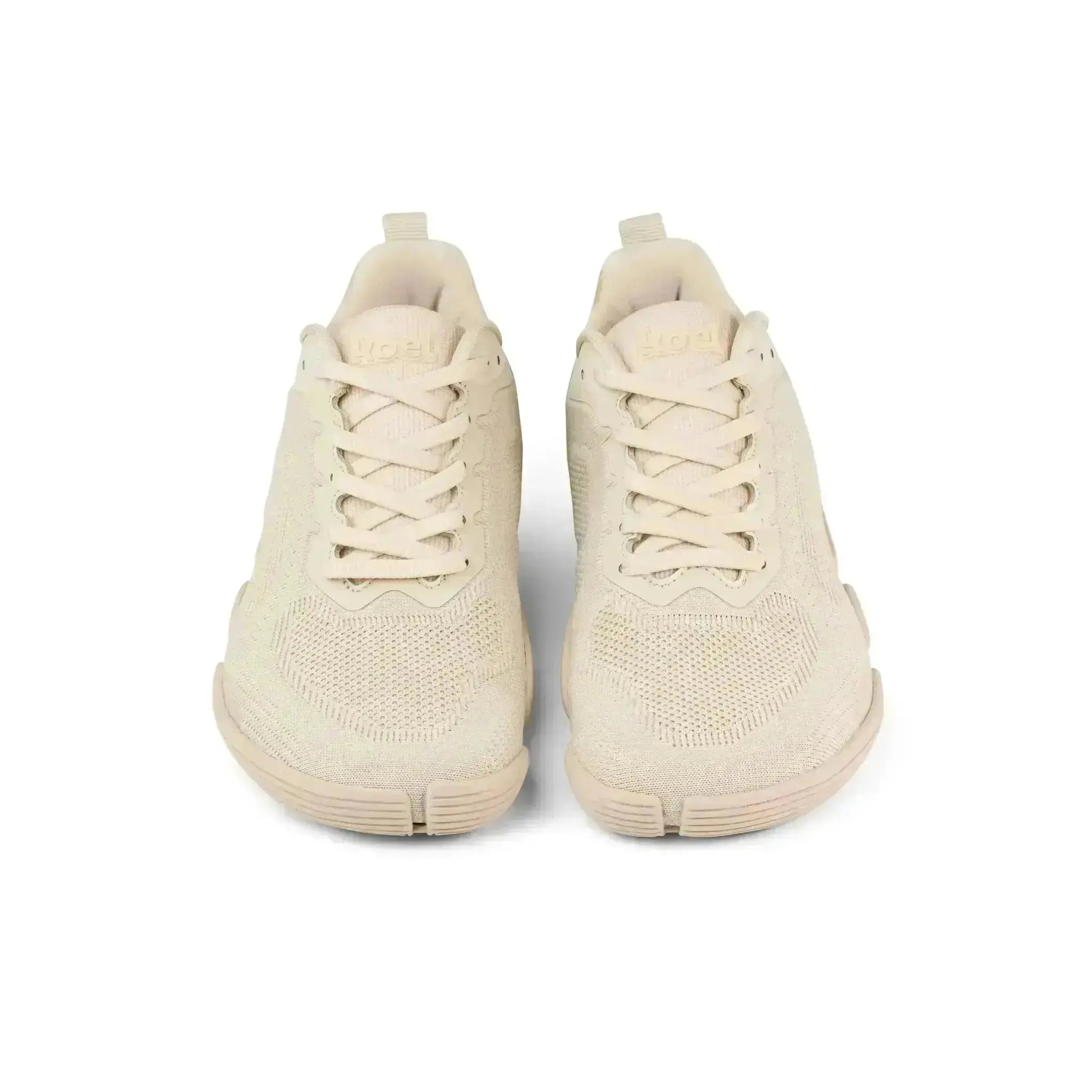 Koel Nica Beige - Zapatillas barefoot para gimnasio y entrenamiento de mujer
