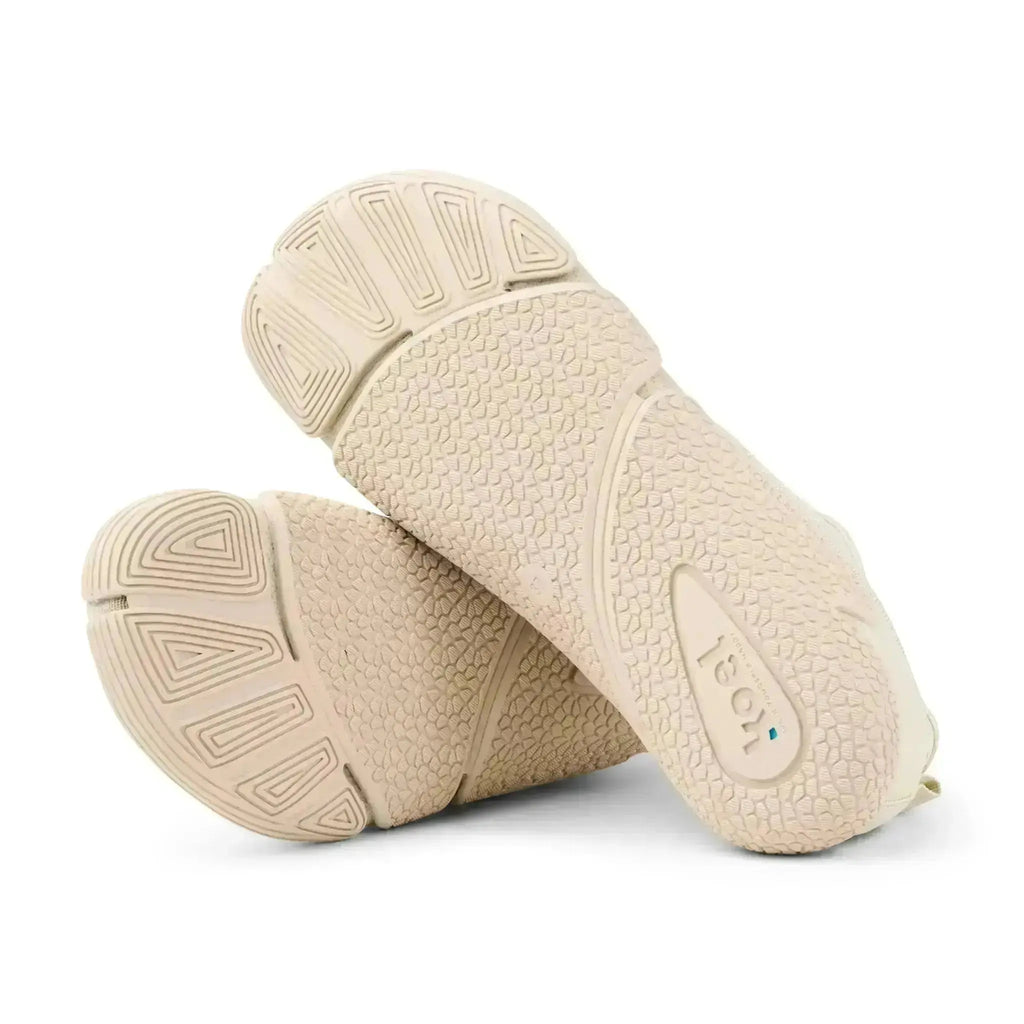 Koel Nica Beige - Zapatillas barefoot para gimnasio y entrenamiento de mujer