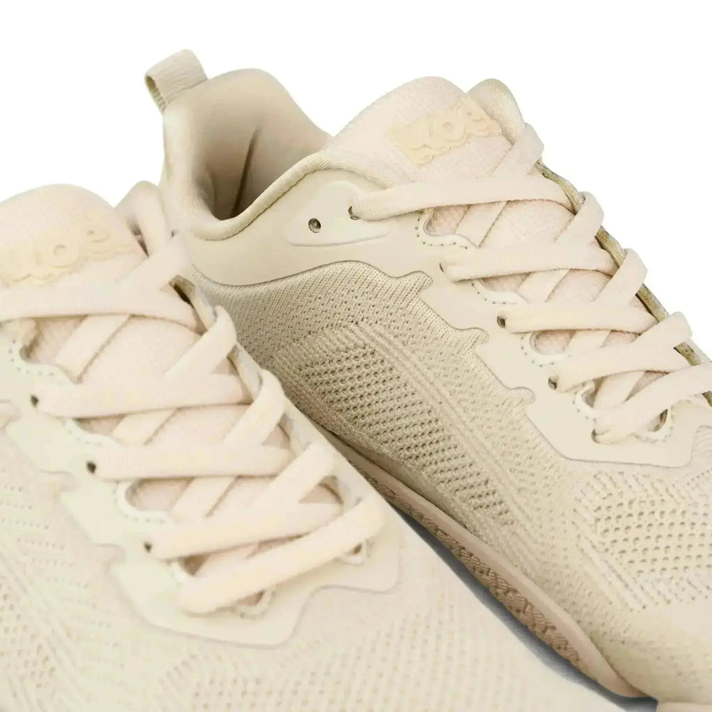 Koel Nica Beige - Zapatillas barefoot para gimnasio y entrenamiento de mujer