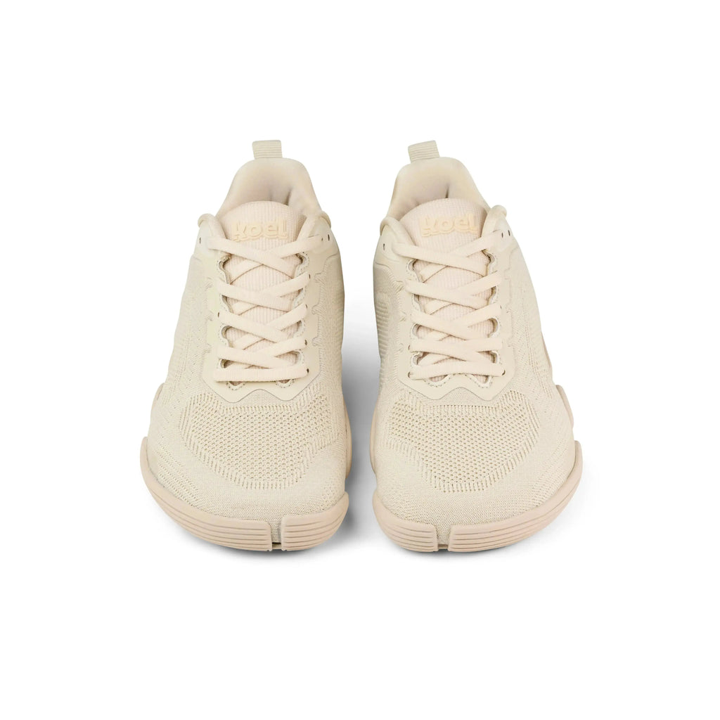 Koel Nico Beige - Zapatillas barefoot para gimnasio y entrenamiento de hombre