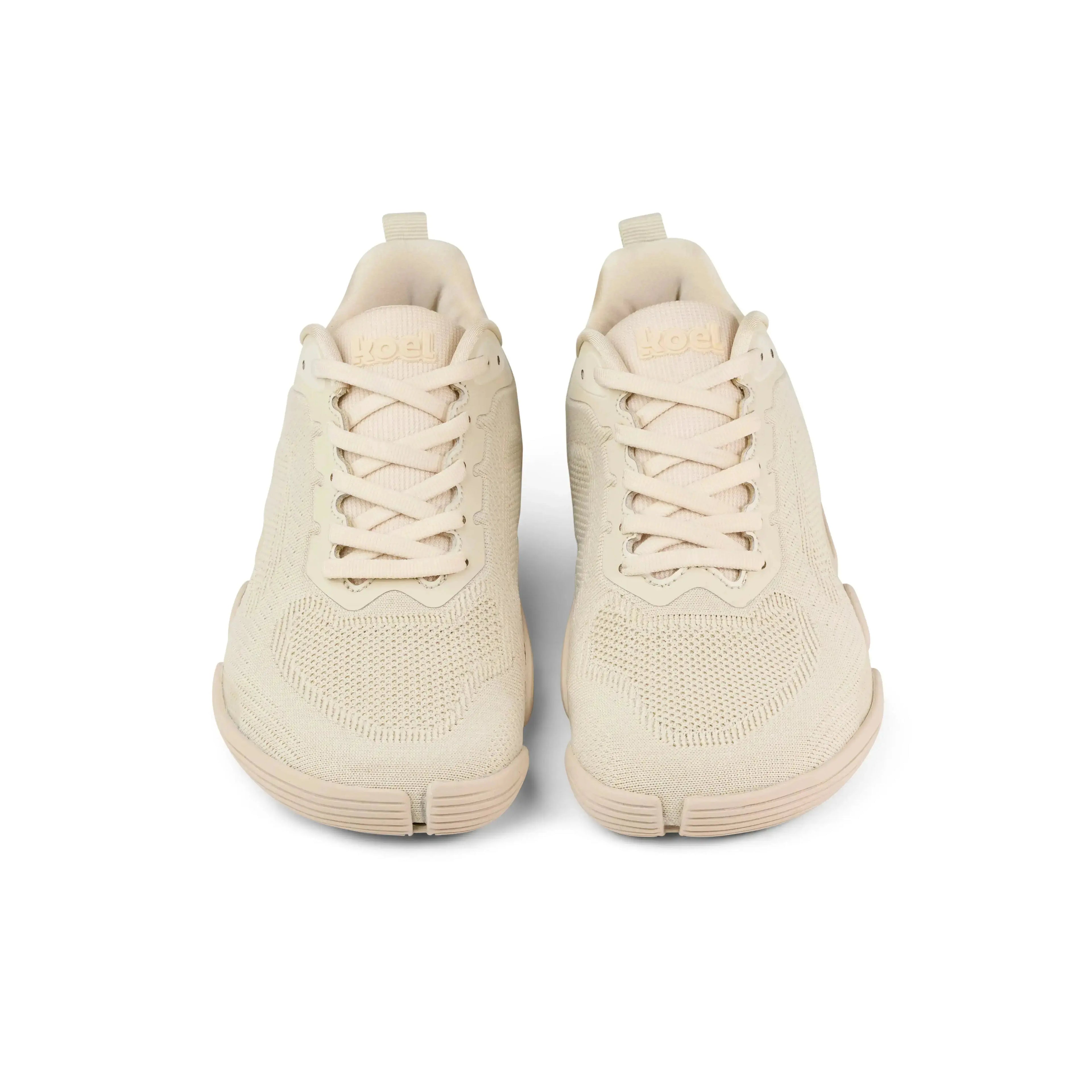 Koel Nico Beige - Zapatillas barefoot para gimnasio y entrenamiento de hombre