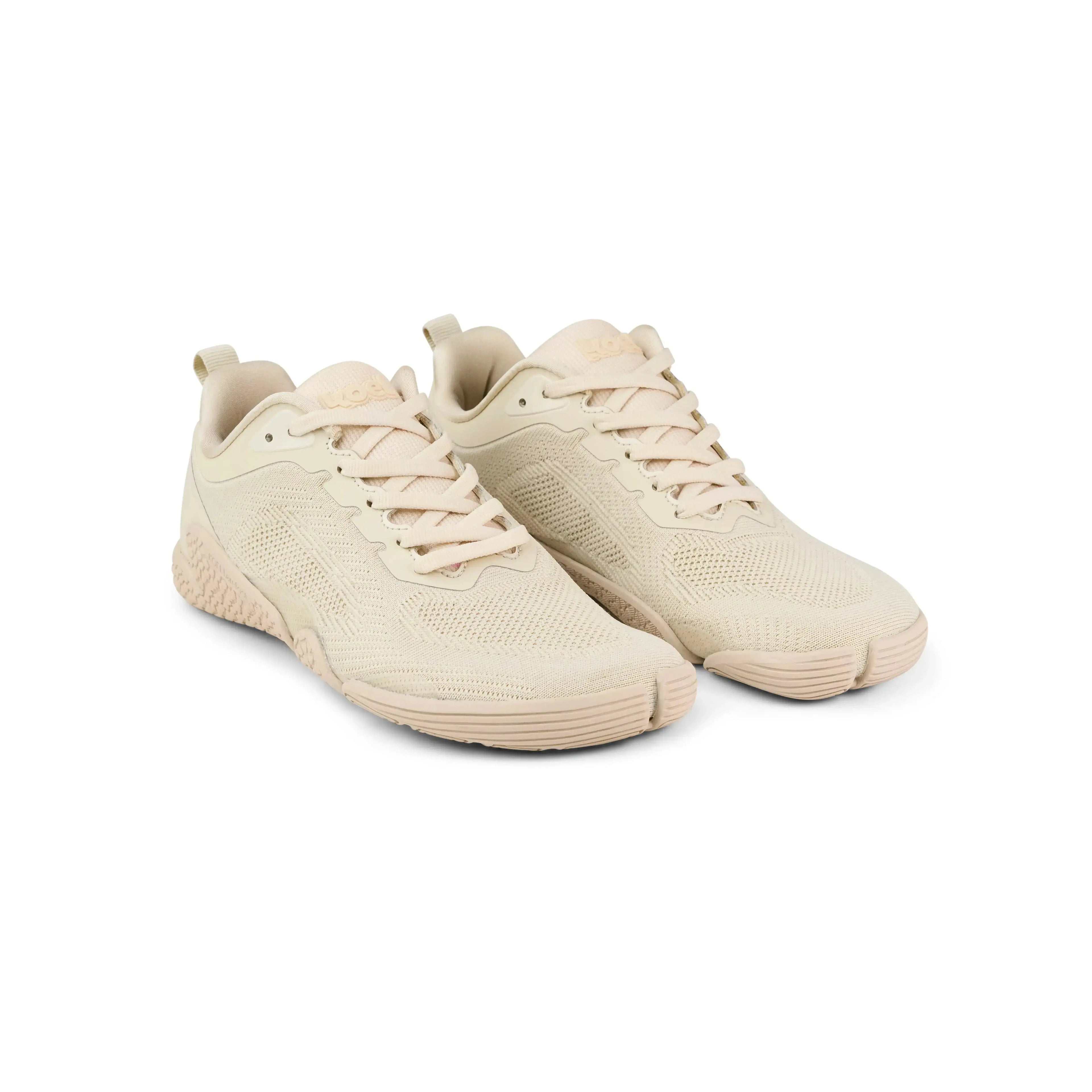 Koel Nico Beige - Zapatillas barefoot para gimnasio y entrenamiento de hombre