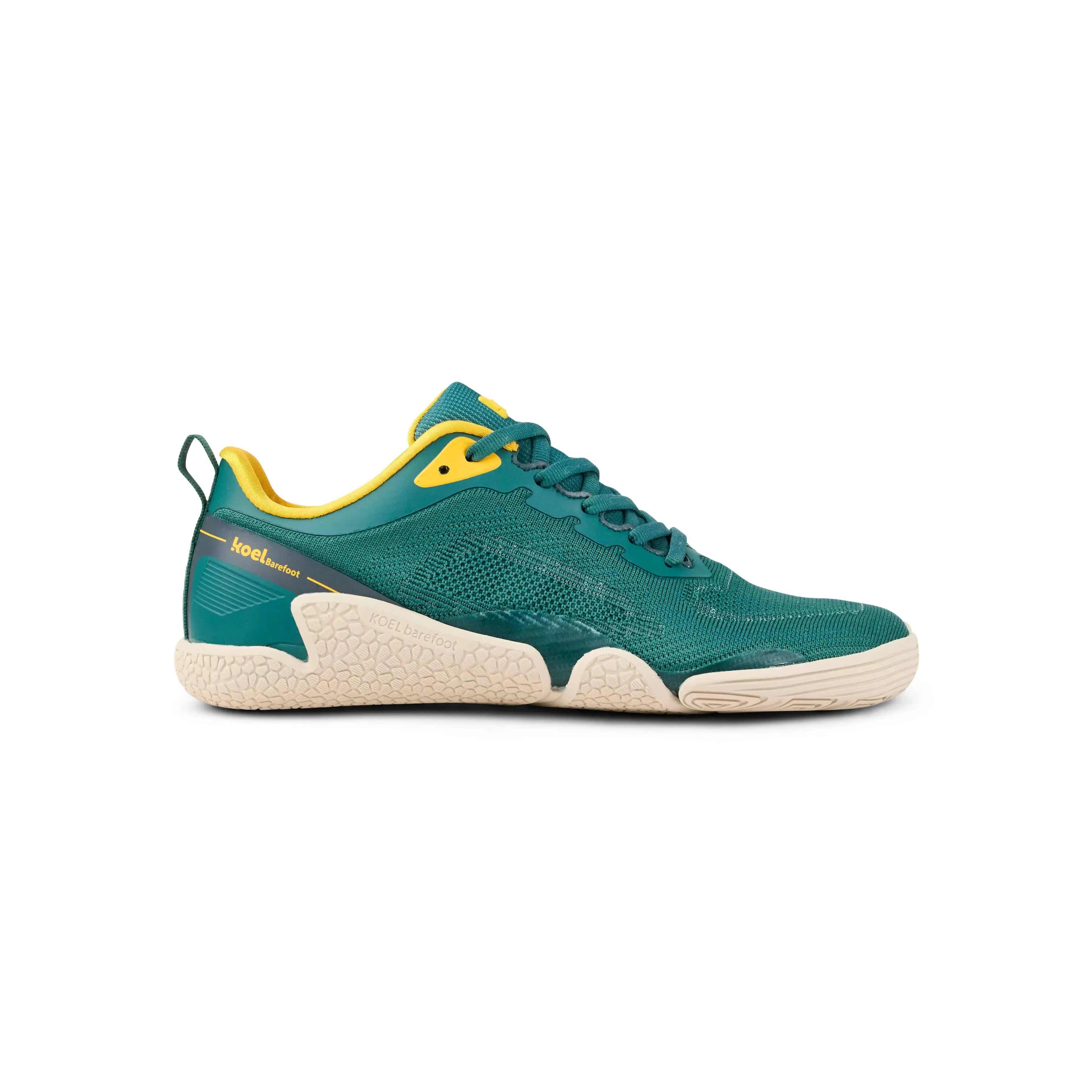 Koel Nico Vert - Chaussures barefoot pour homme pour la salle de sport et l'entraînement - Koel - Chaussures Barefoot - Boutique de chaussures barefoot minimalistes et respectueuses