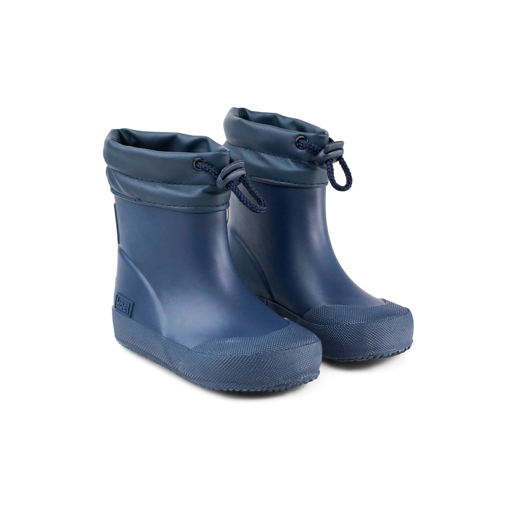 Koel Wibi Blue - botas de agua respetuosas de primeros pasos azules  Cacles Barefoot