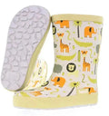 Koel4kids - Wellie Jungle - botas de agua barefoot infantiles