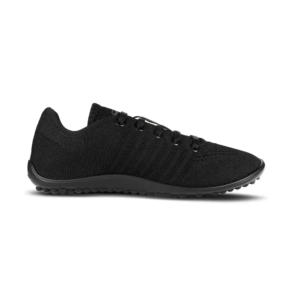 Leguano Go: Black - Zapatillas barefoot elegantes unisex