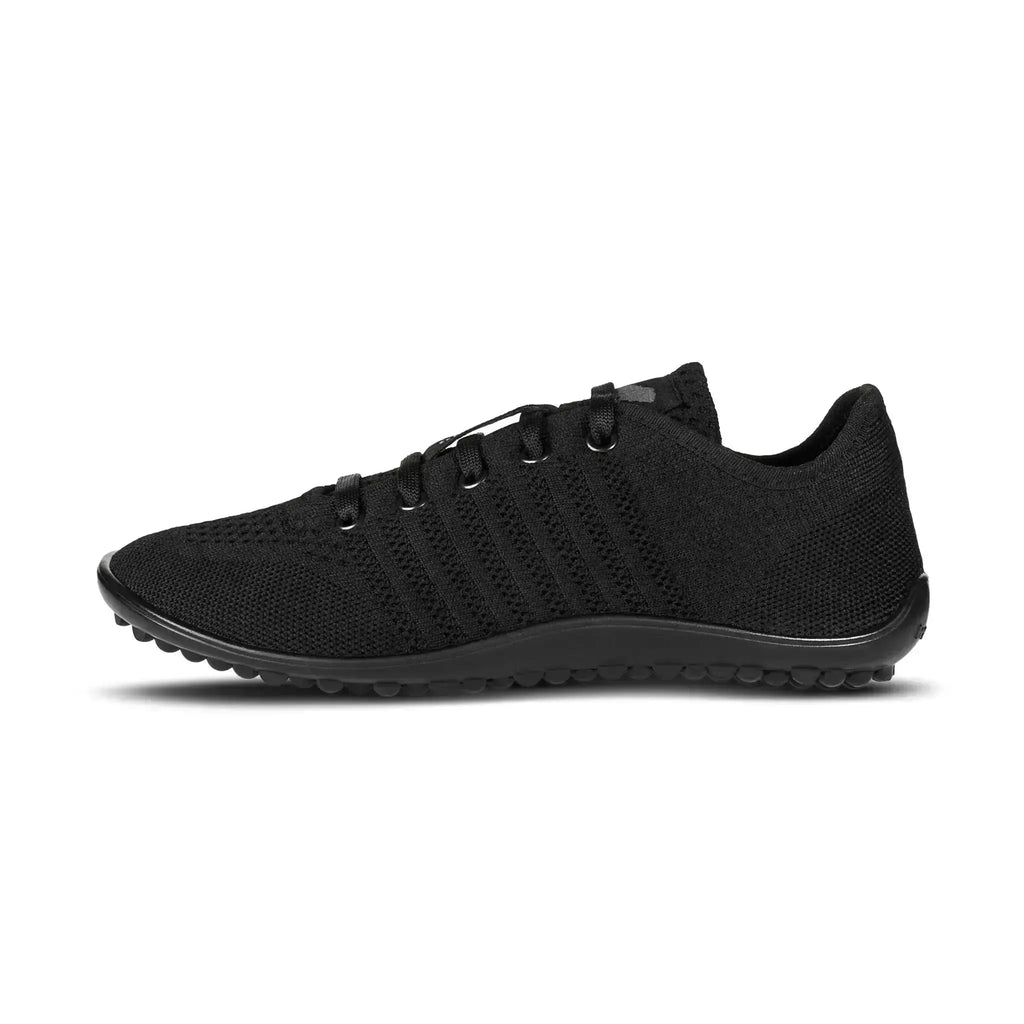 Leguano Go: Black - Zapatillas barefoot elegantes unisex